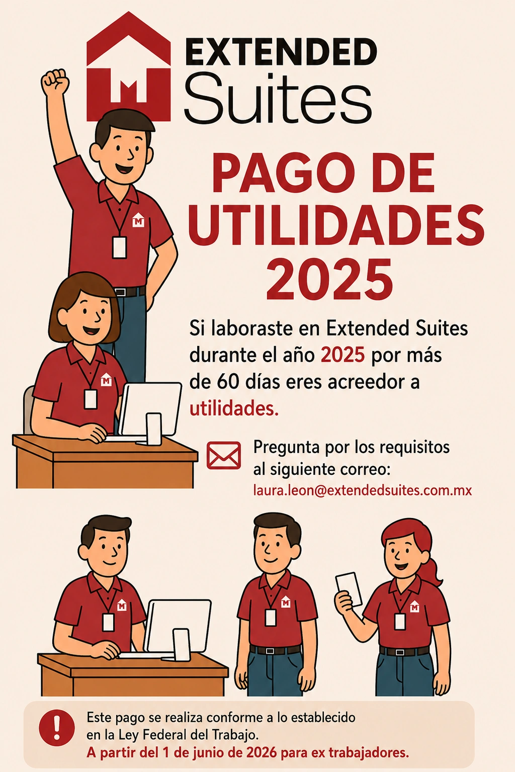 Bolsa de Trabajo - Extended Suites
