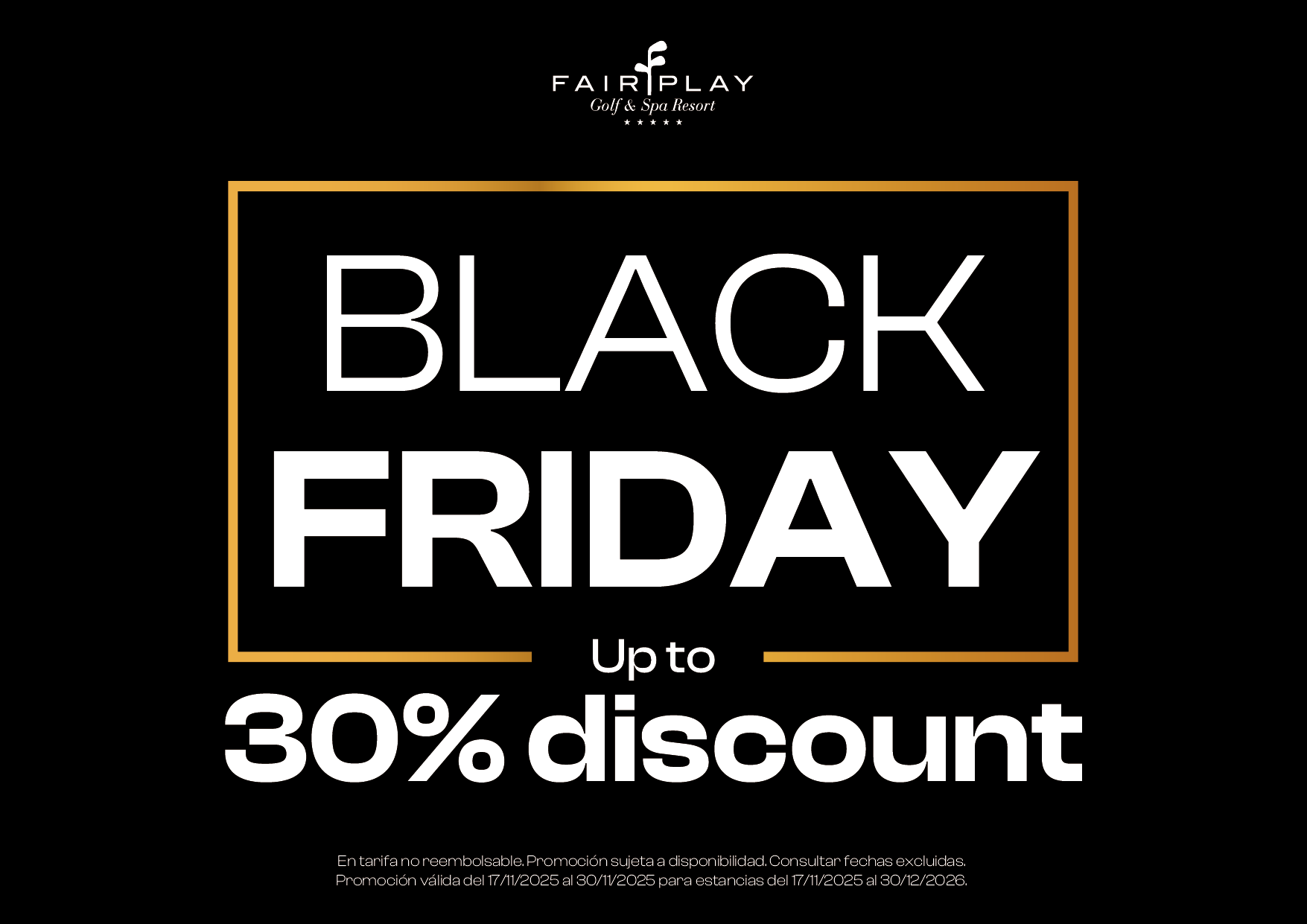 Fairplay Golf Spa Resort