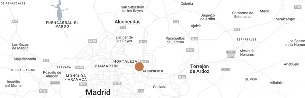 Mapa Madrid