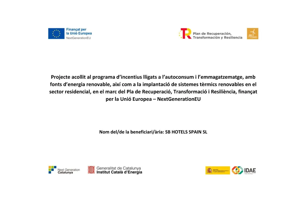 NextgenerationEU - SB Hotels
