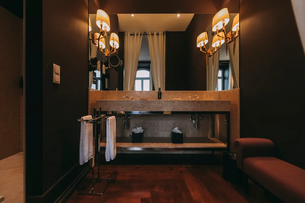 Suite Royal with View 'D. Maria II' of Torel Palace Lisbon, a luxury boutique palace hotel with a MICHELIN Star restaurant in the heart of Lisbon, with outstanding views over the city