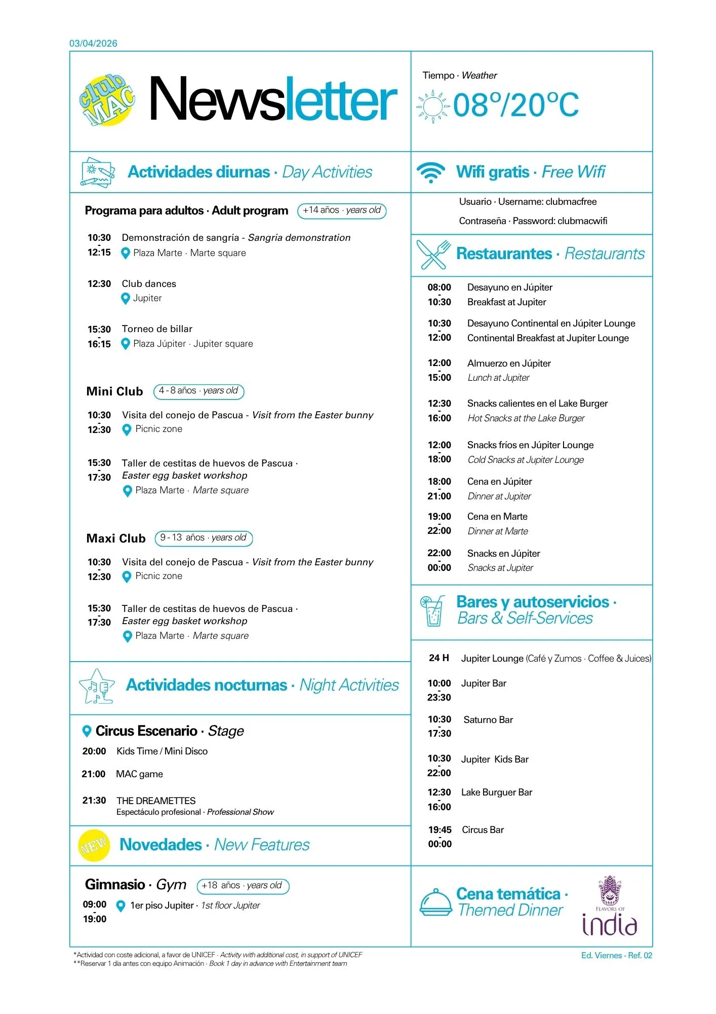 03/04/2026 - Daily Newsletter Clubmac