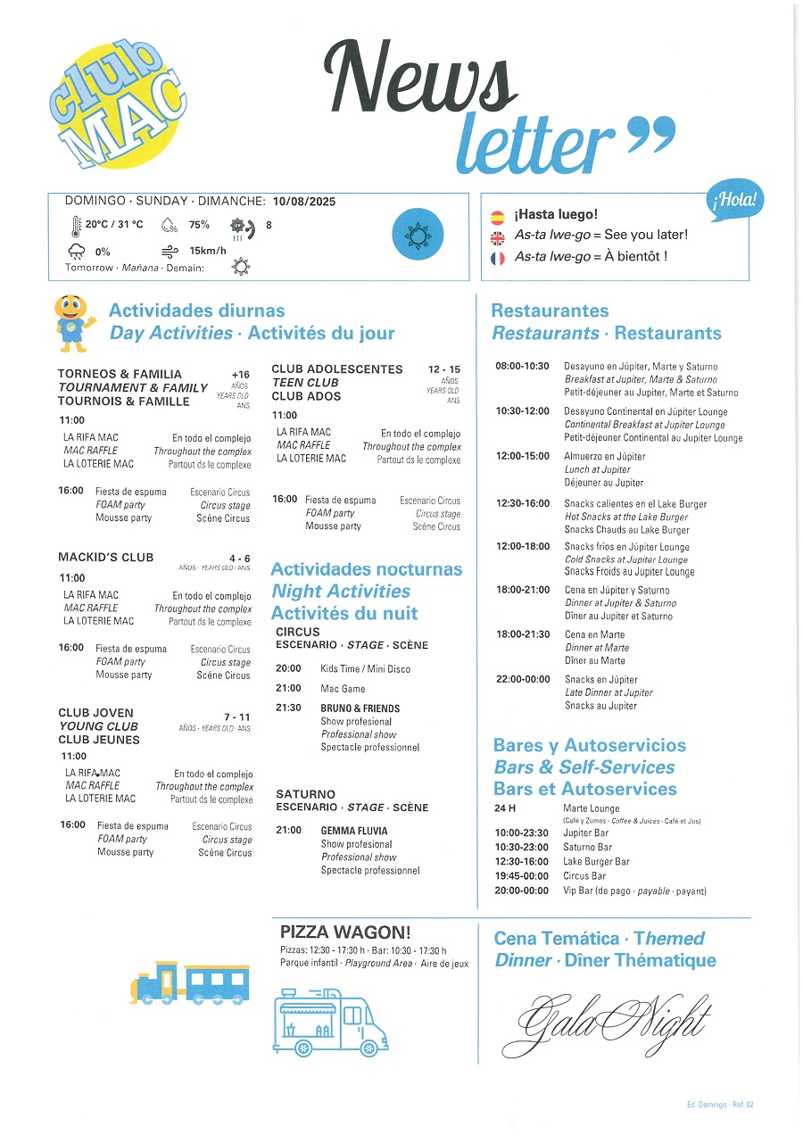 10/08/2025 - Daily Newsletter Clubmac