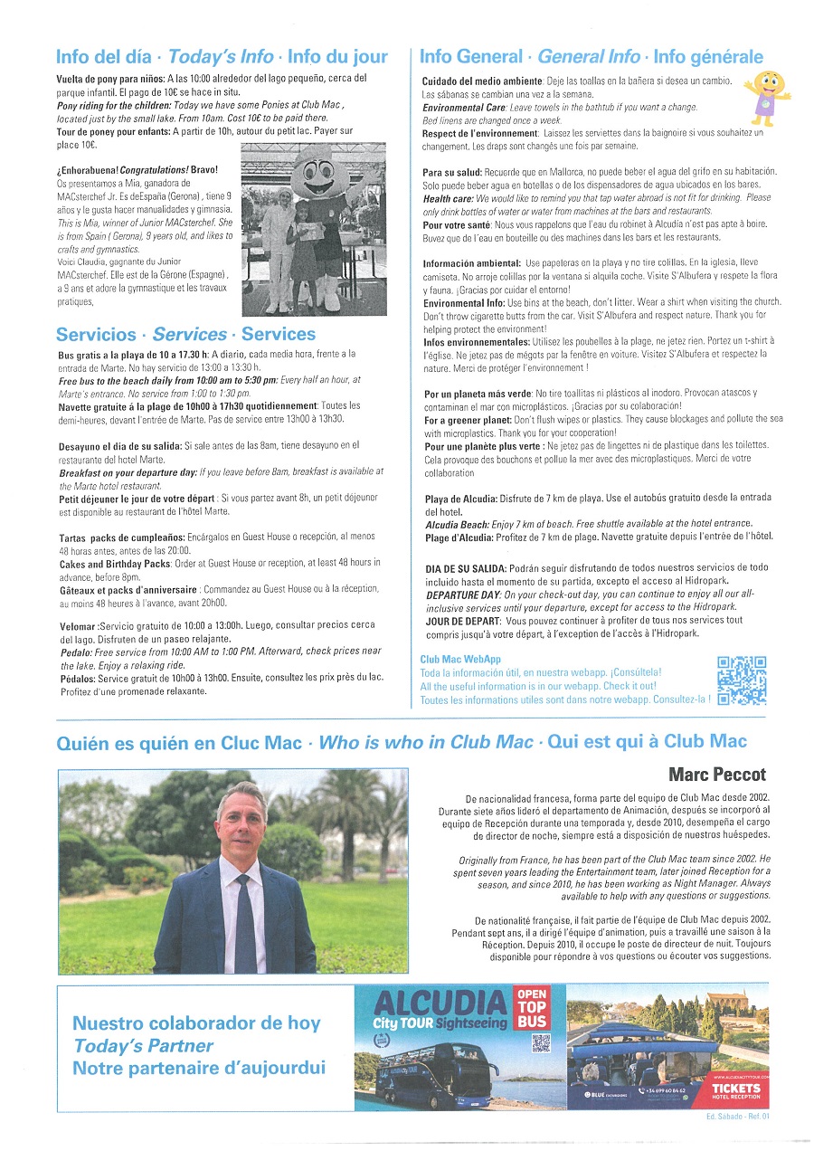 13/09/2025 - Daily Newsletter Clubmac