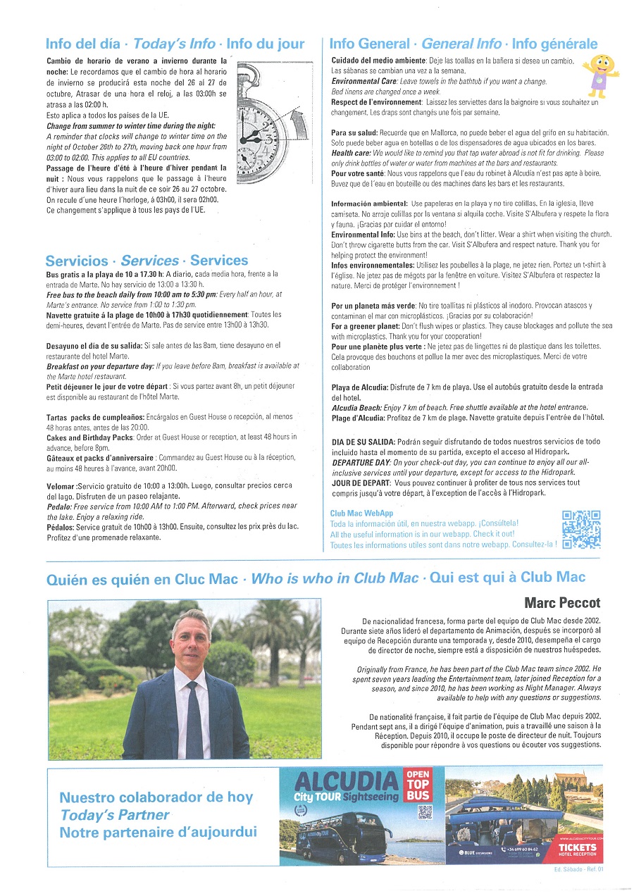 25/10/2025 - Daily Newsletter Clubmac