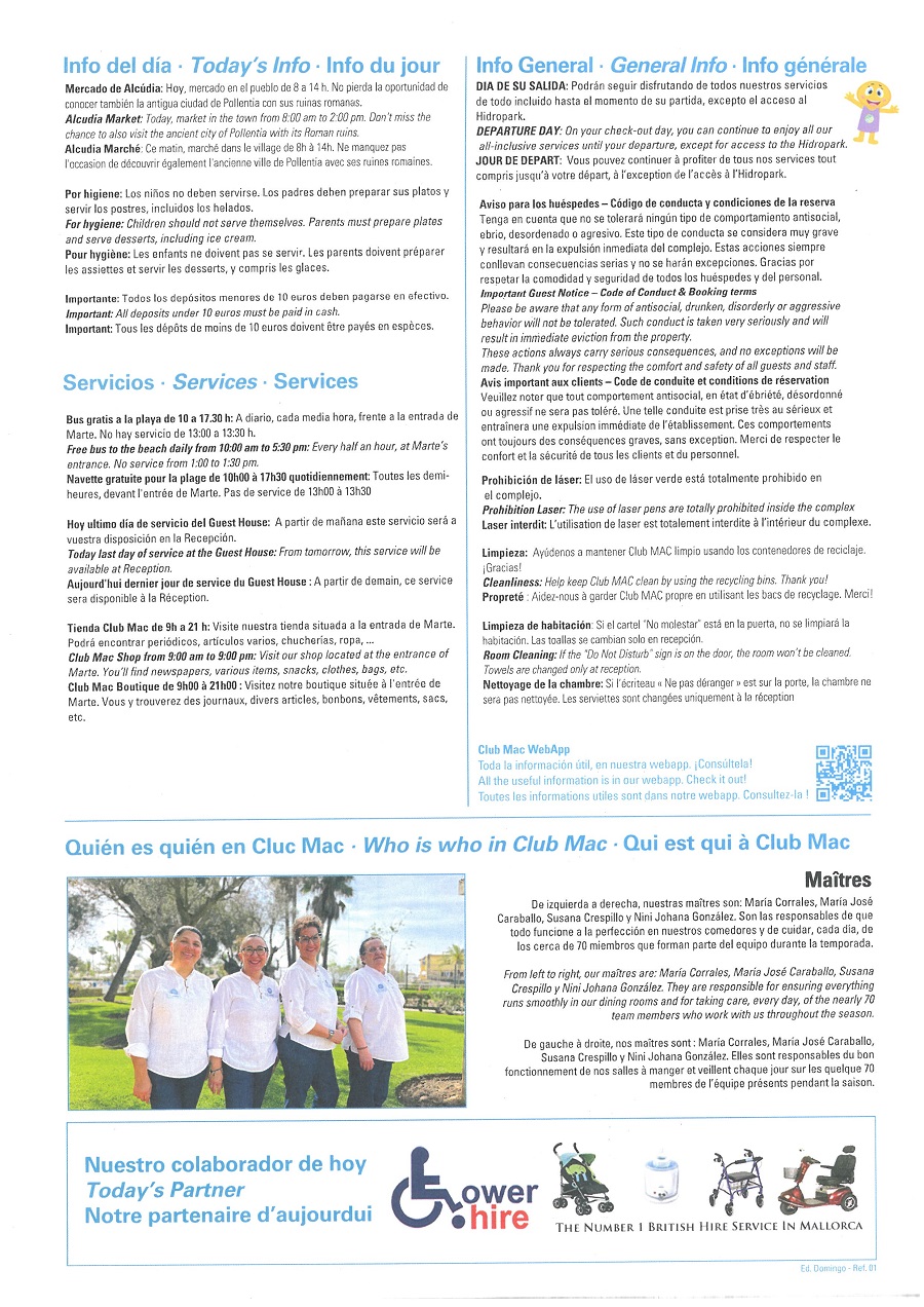 26/10/2025 - Daily Newsletter Clubmac