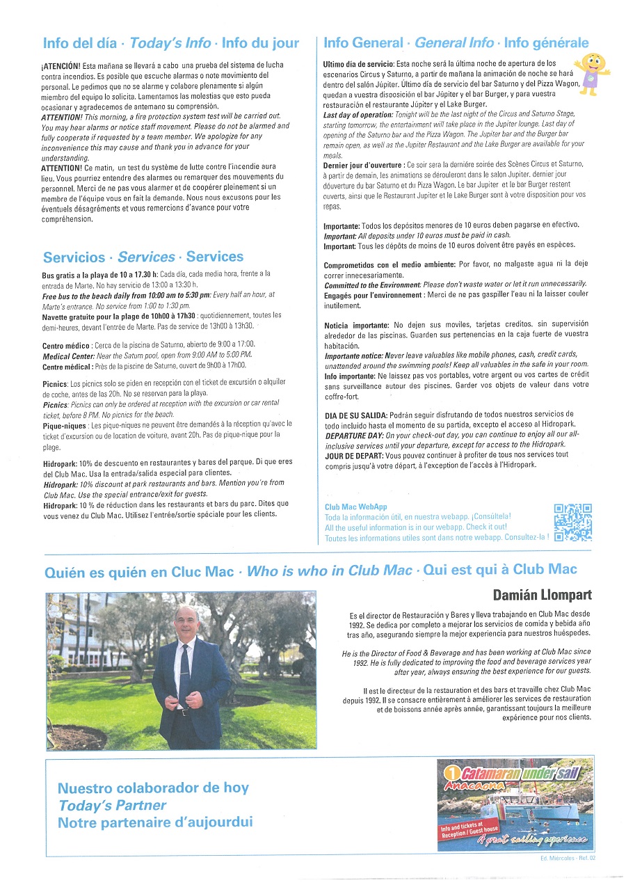 29/10/2025 - Daily Newsletter Clubmac