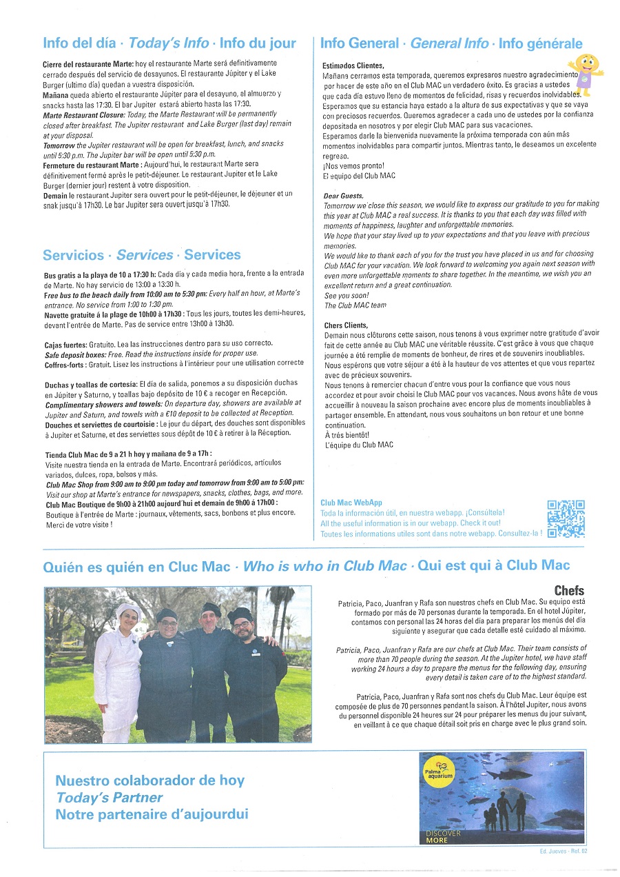 30/10/2025 - Daily Newsletter Clubmac