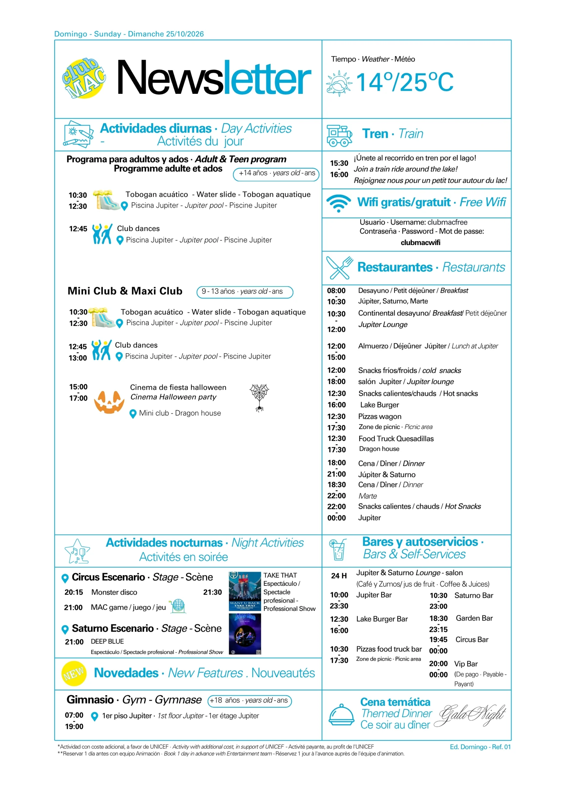 25/10/2026 - Daily Newsletter Clubmac