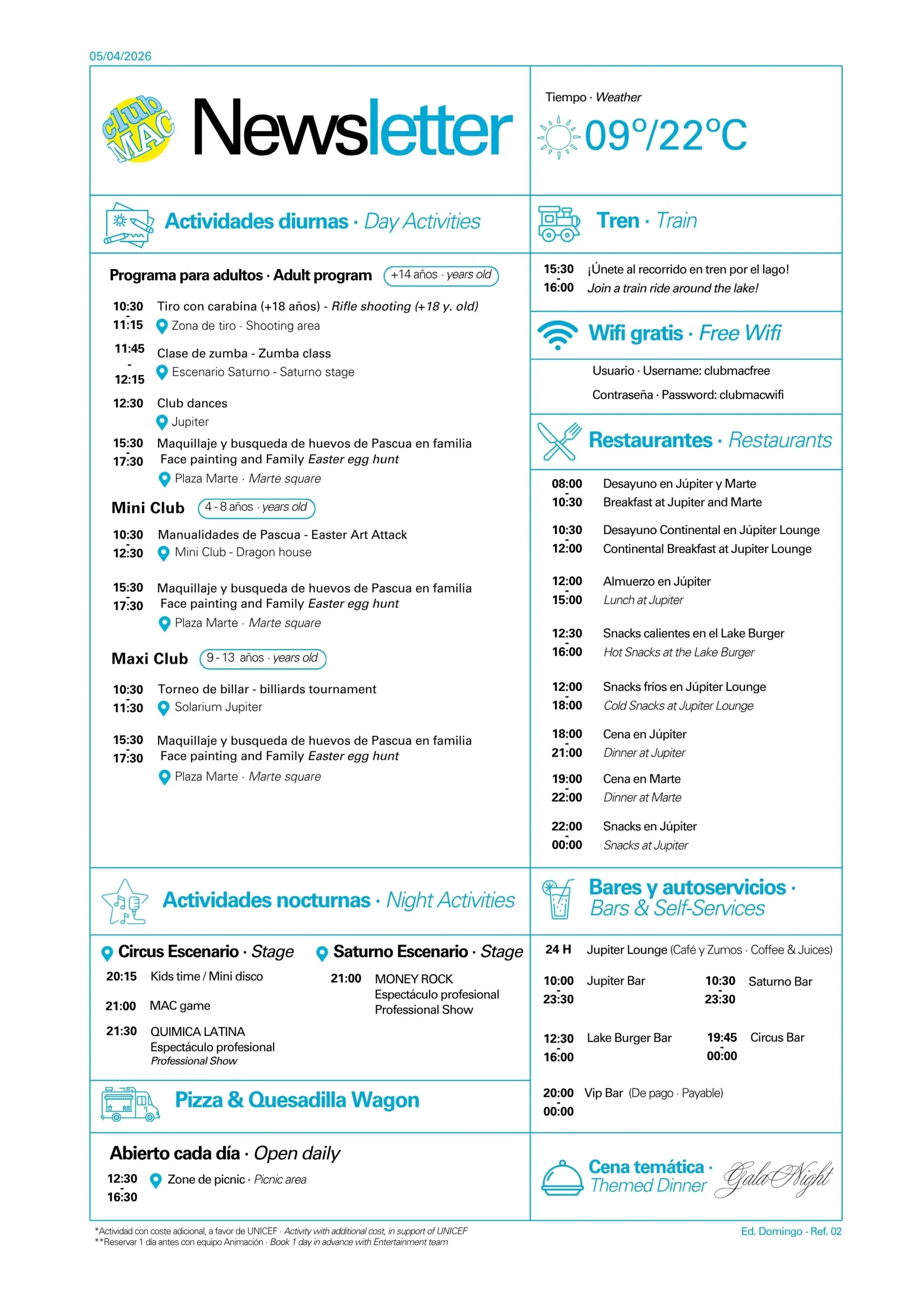 05/04/2026 - Daily Newsletter Clubmac