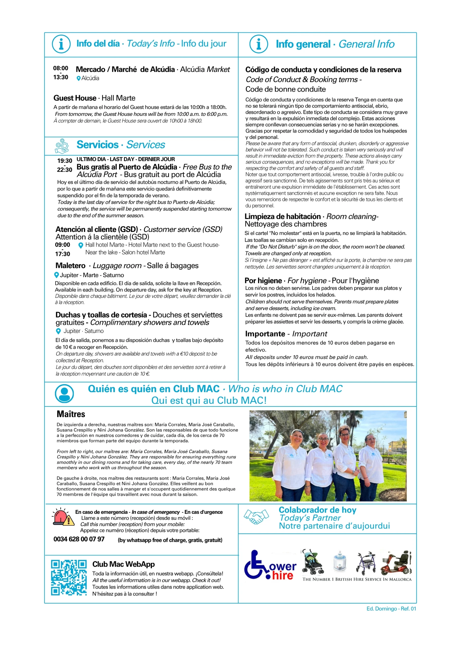 27/09/2026 - Daily Newsletter Clubmac