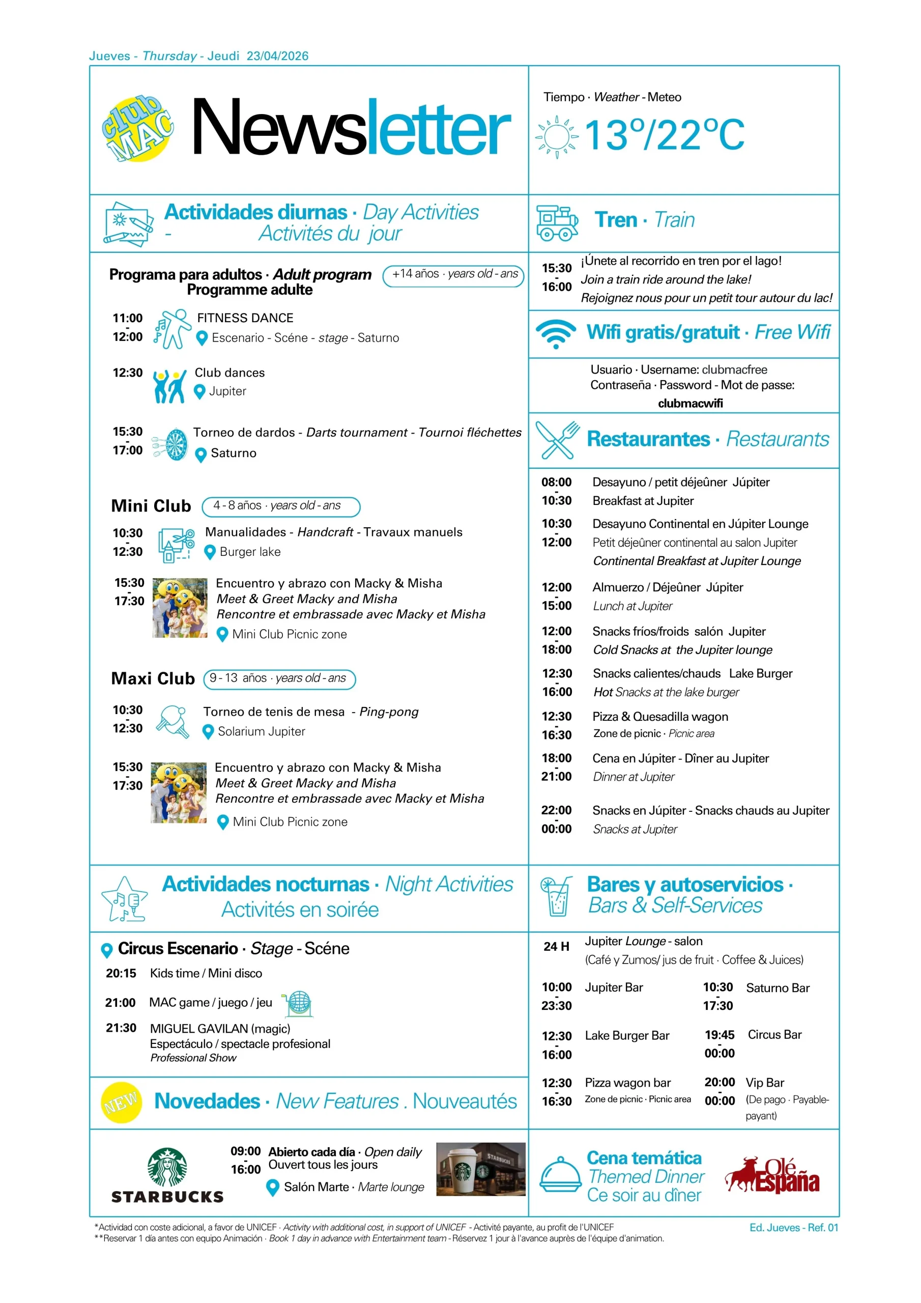 23/04/2026 - Daily Newsletter Clubmac