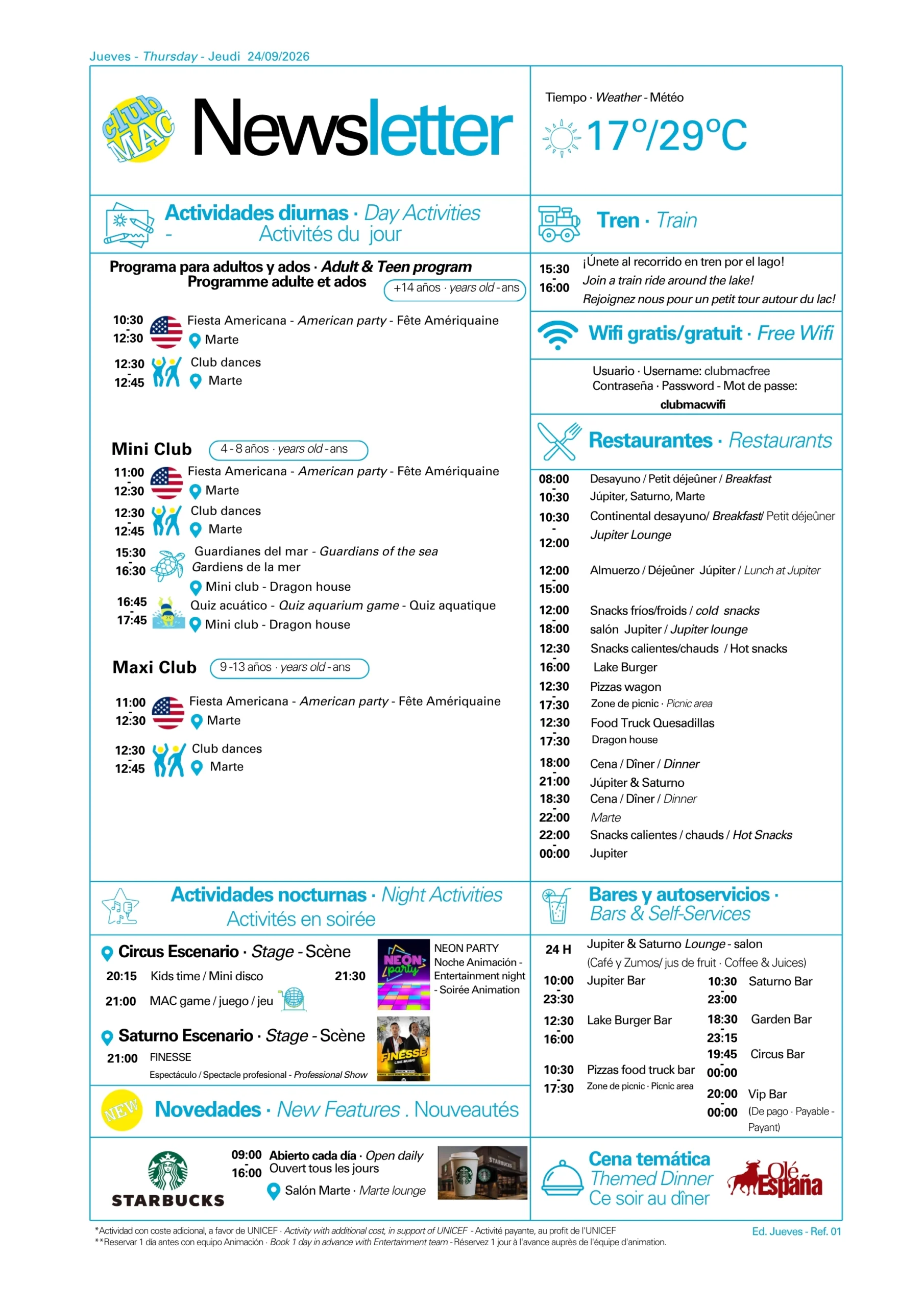 24/09/2026 - Daily Newsletter Clubmac