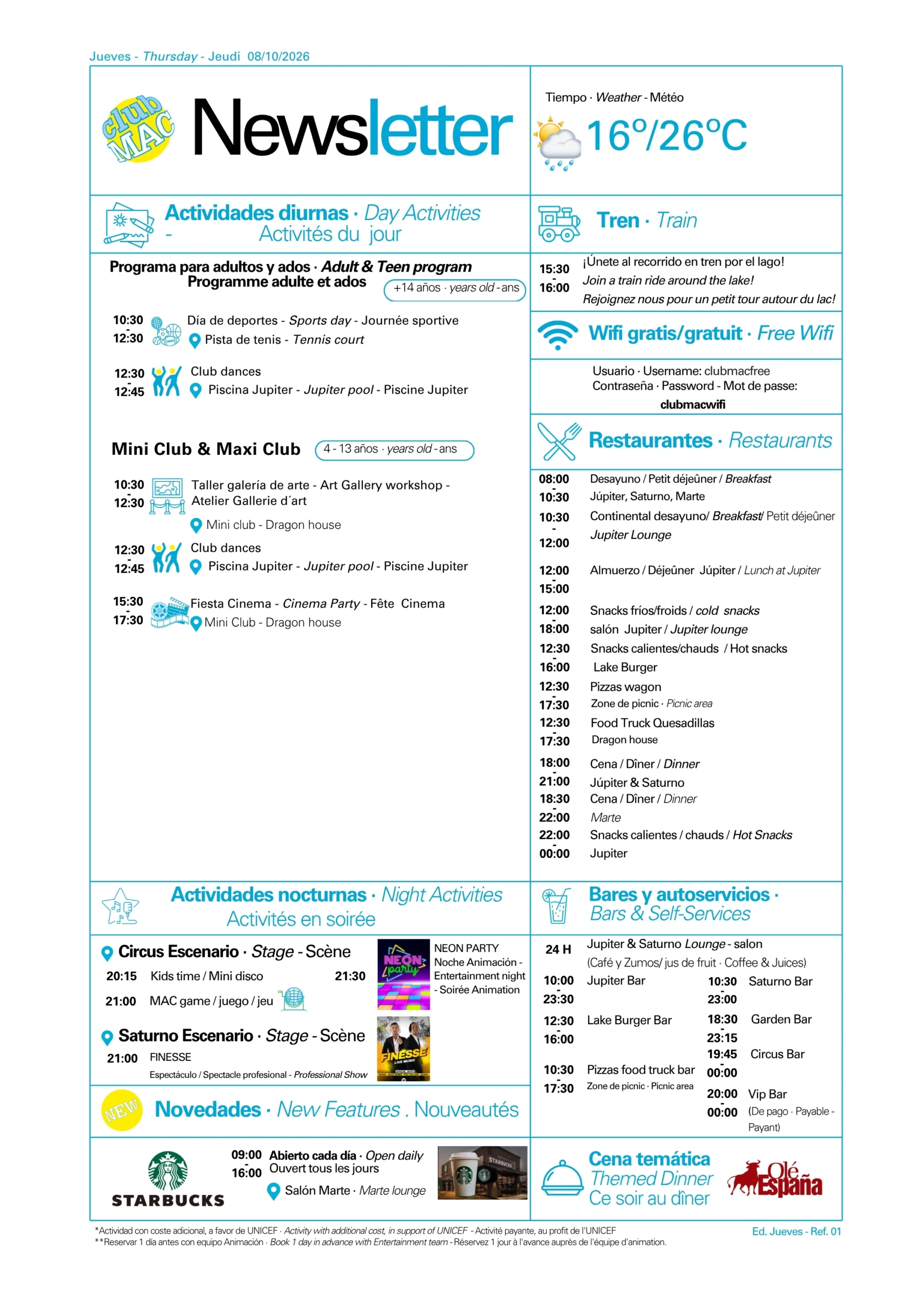 08/10/2026 - Daily Newsletter Clubmac