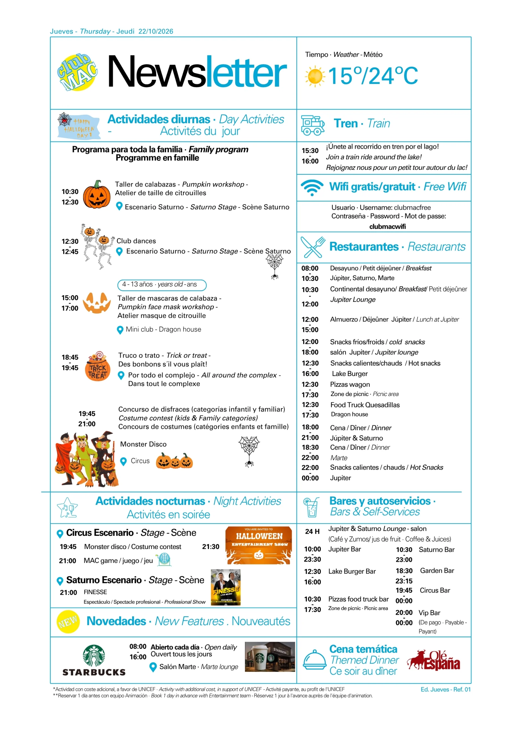 22/10/2026 - Daily Newsletter Clubmac