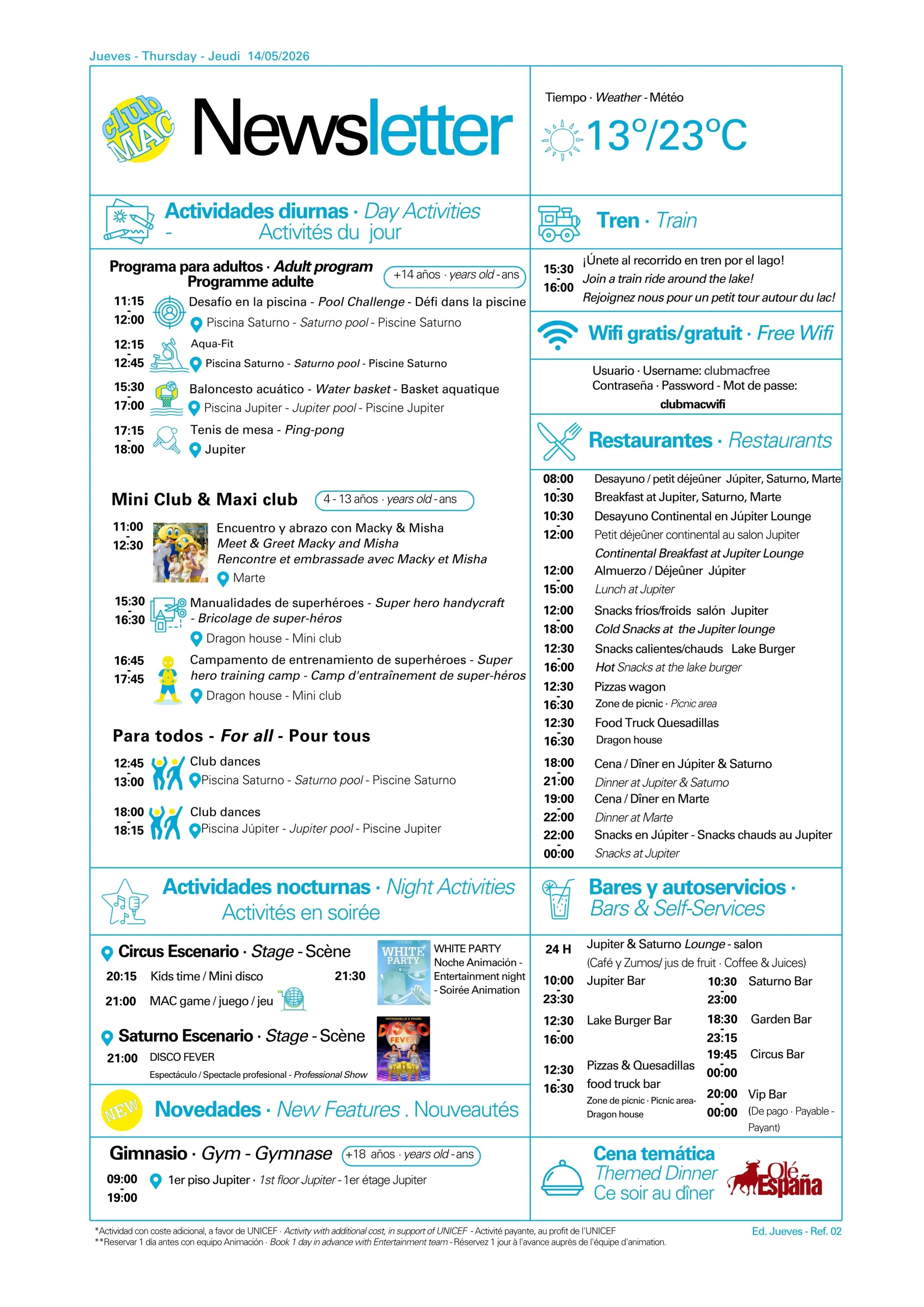 14/05/2026 - Daily Newsletter Clubmac