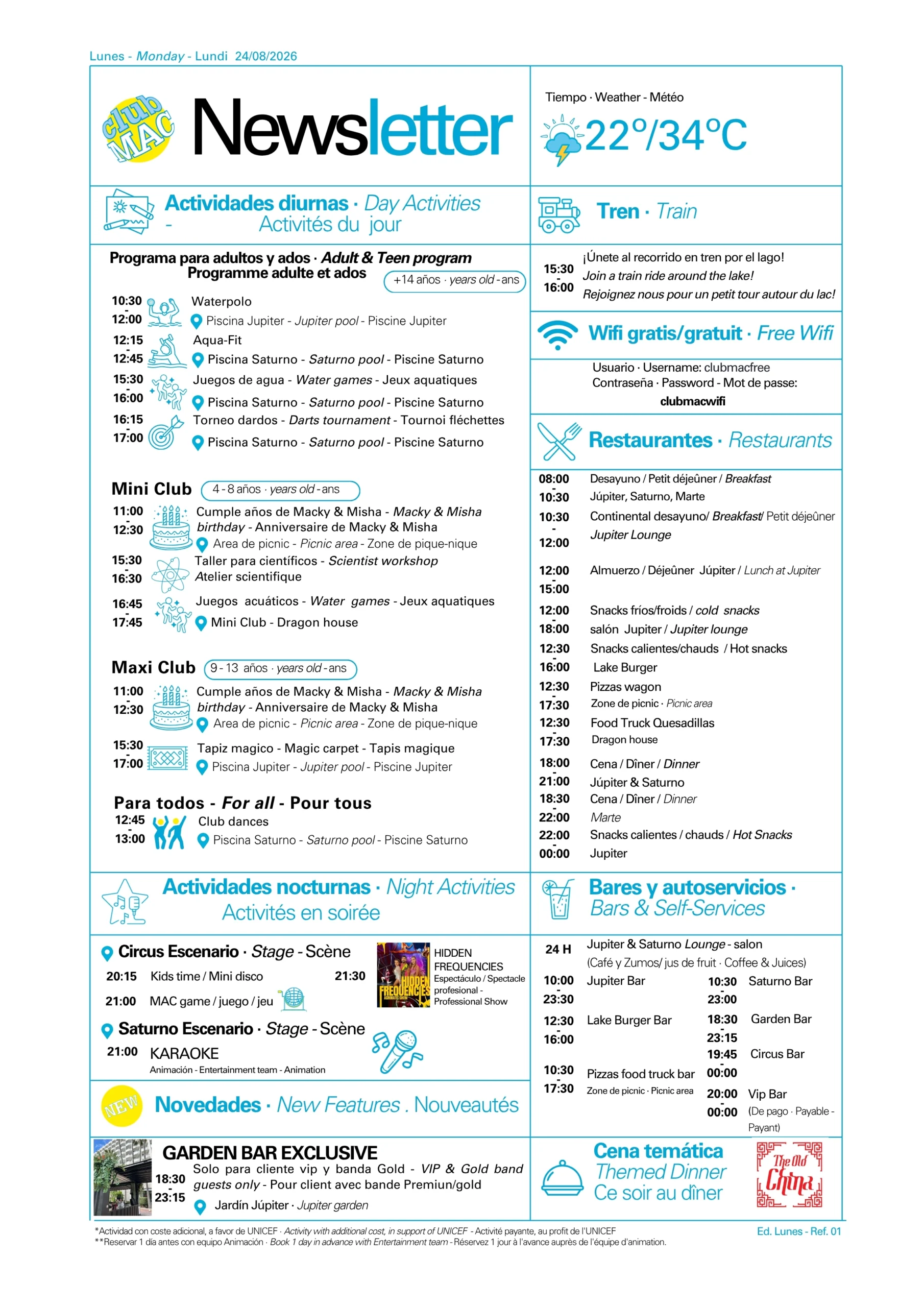 24/08/2026 - Daily Newsletter Clubmac