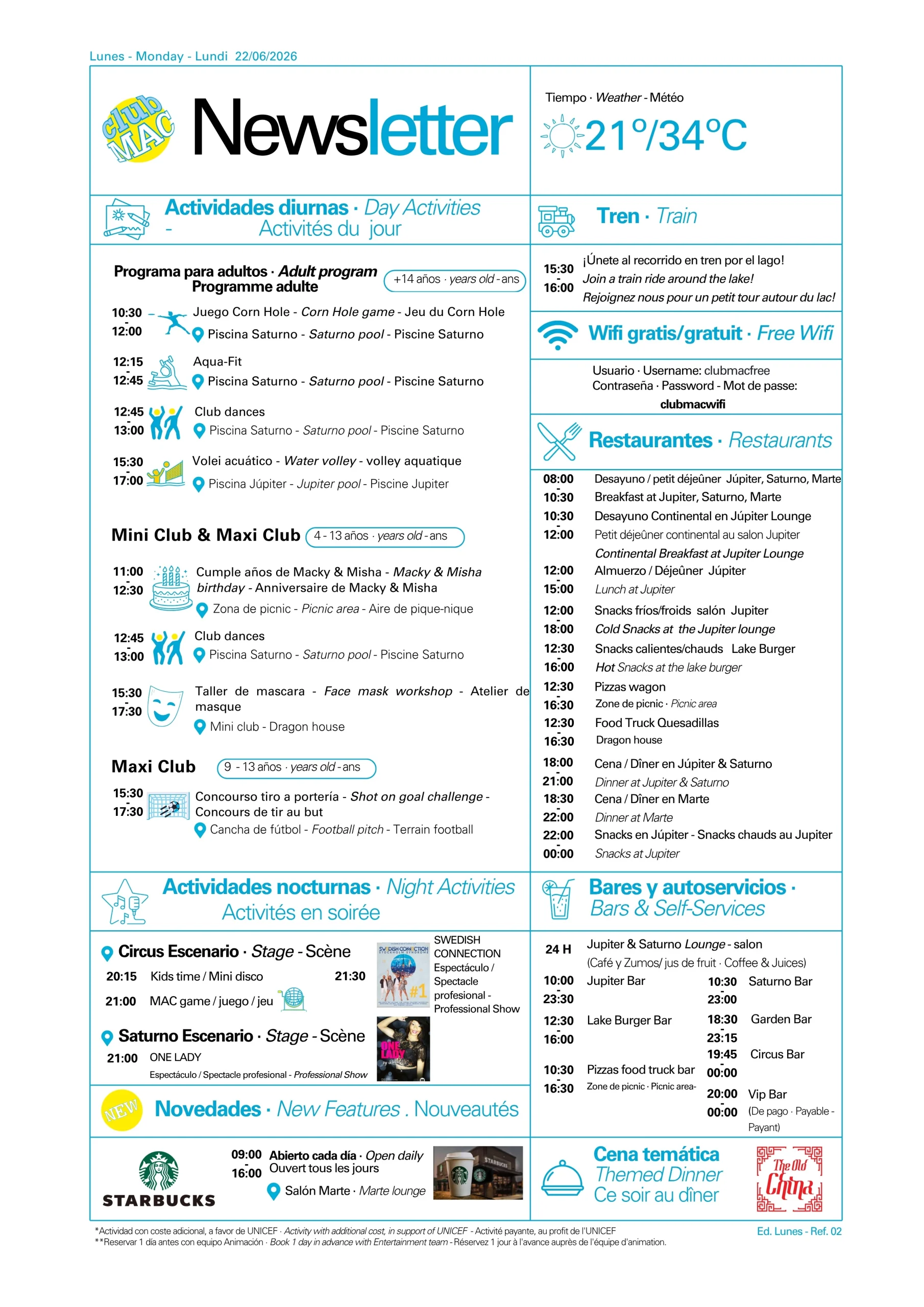 22/06/2026 - Daily Newsletter Clubmac