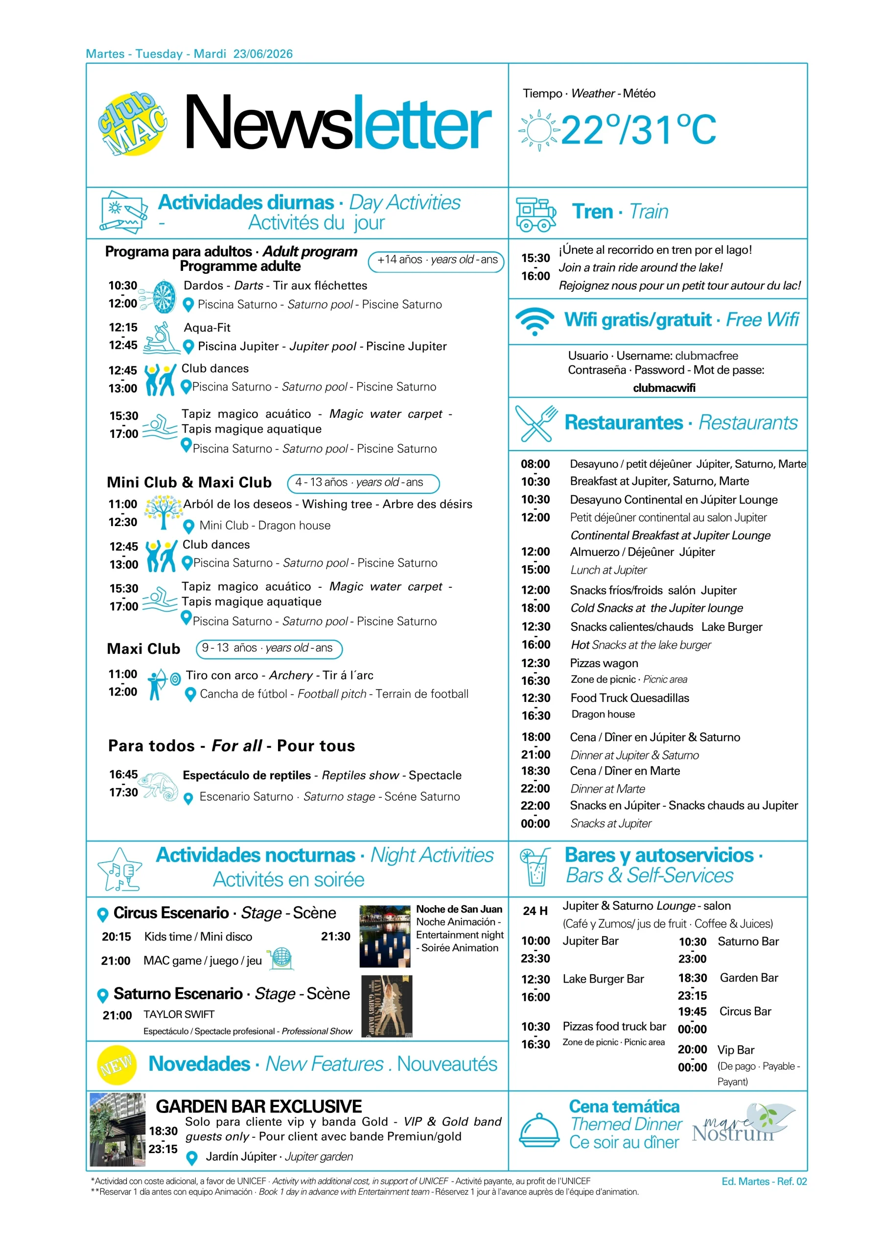 23/06/2026 - Daily Newsletter Clubmac