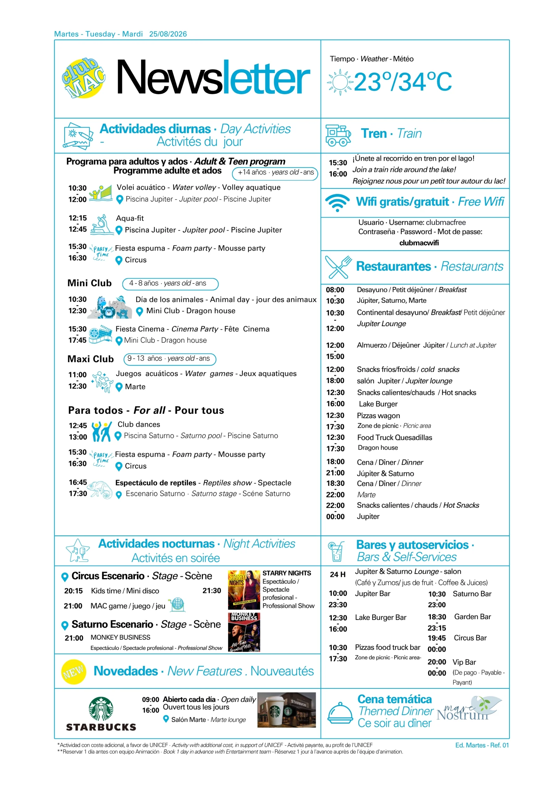 25/08/2026 - Daily Newsletter Clubmac