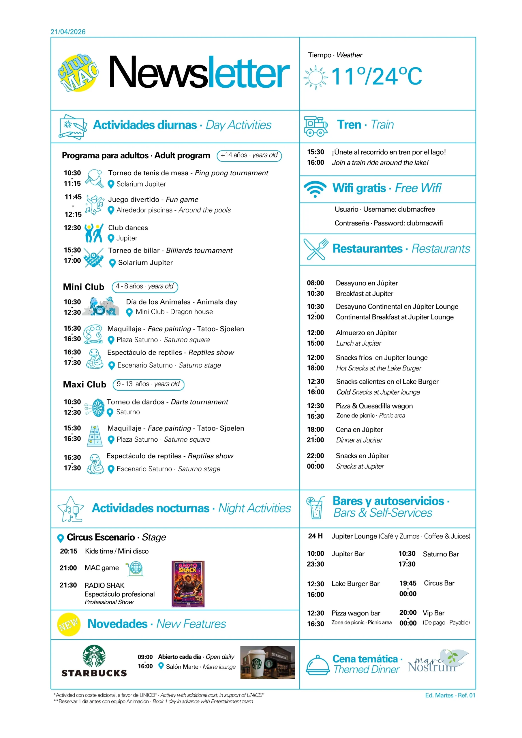 21/04/2026 - Daily Newsletter Clubmac