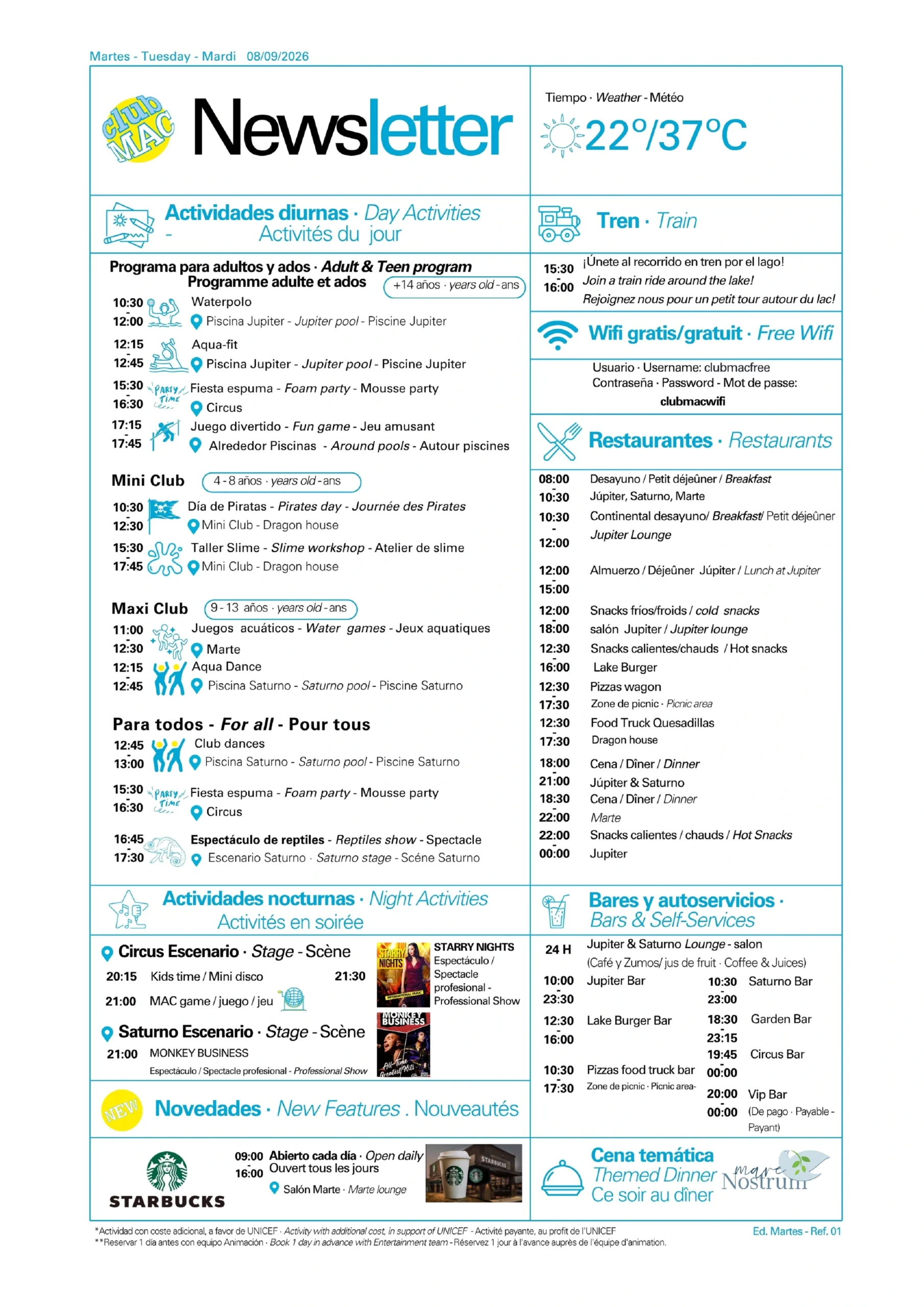 08/09/2026 - Daily Newsletter Clubmac