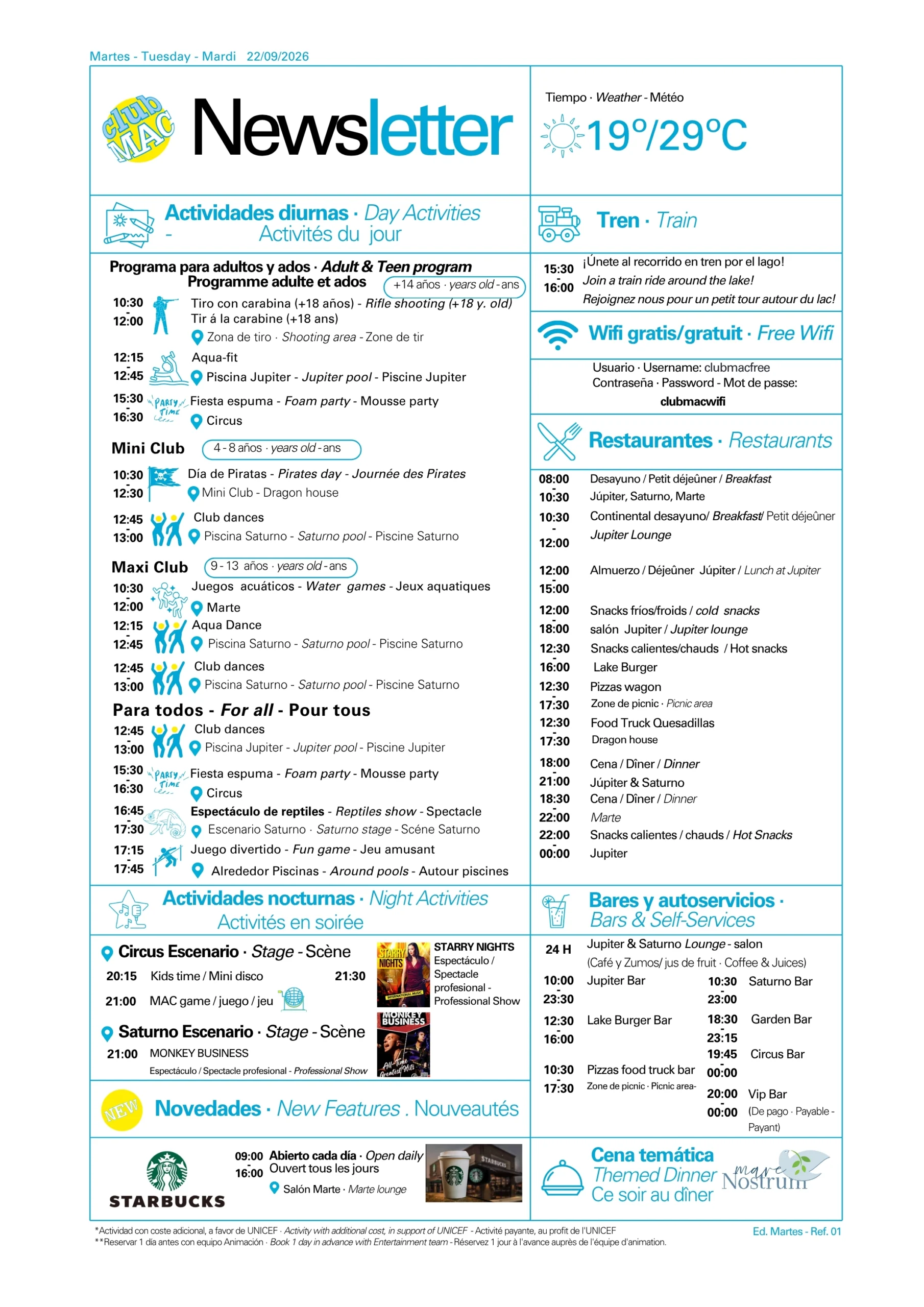 22/09/2026 - Daily Newsletter Clubmac