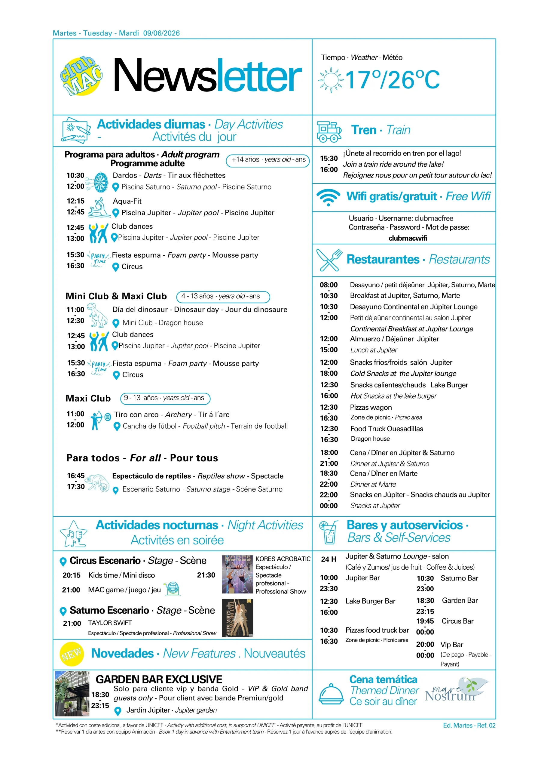 09/06/2026 - Daily Newsletter Clubmac