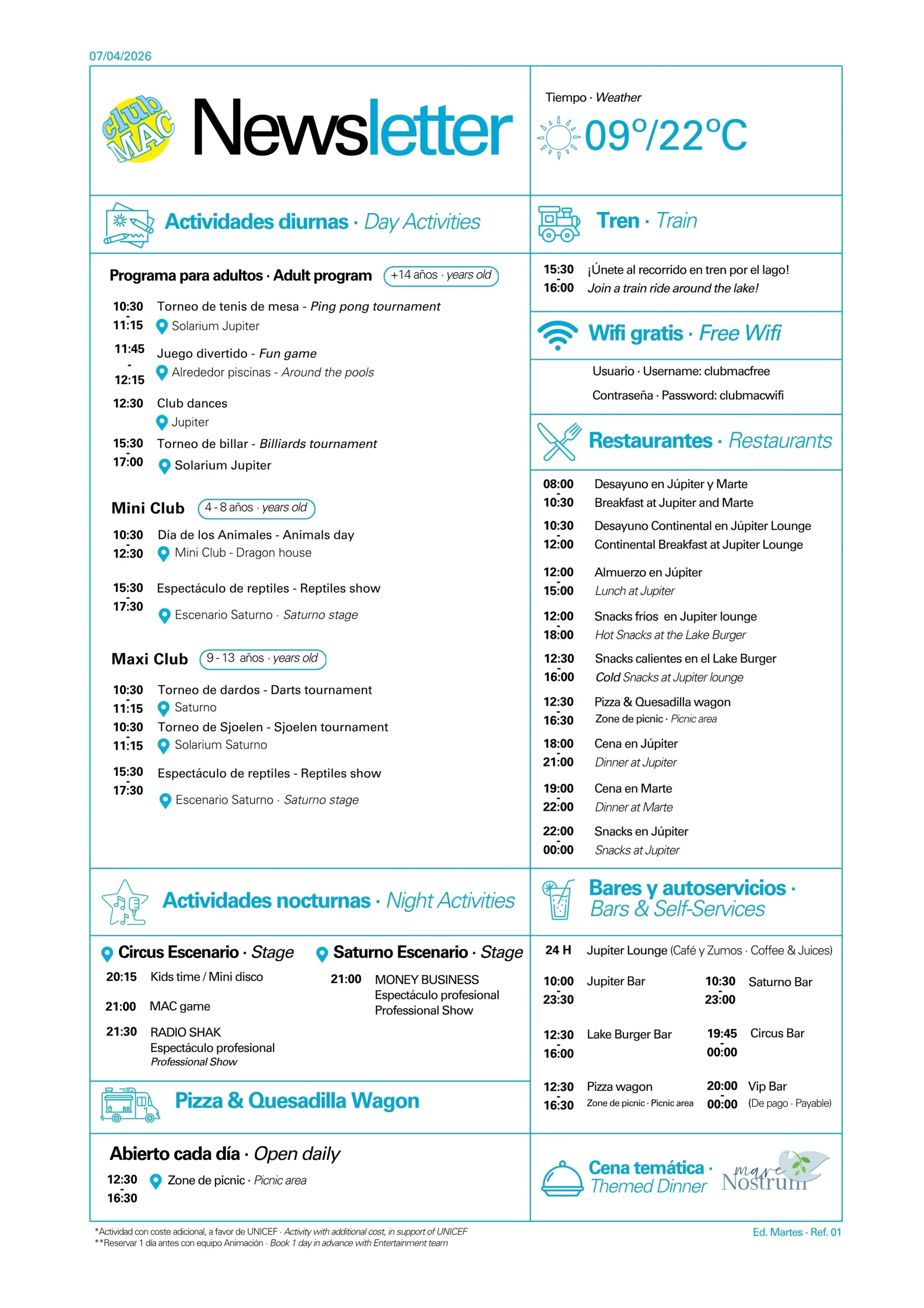 07/04/2026 - Daily Newsletter Clubmac
