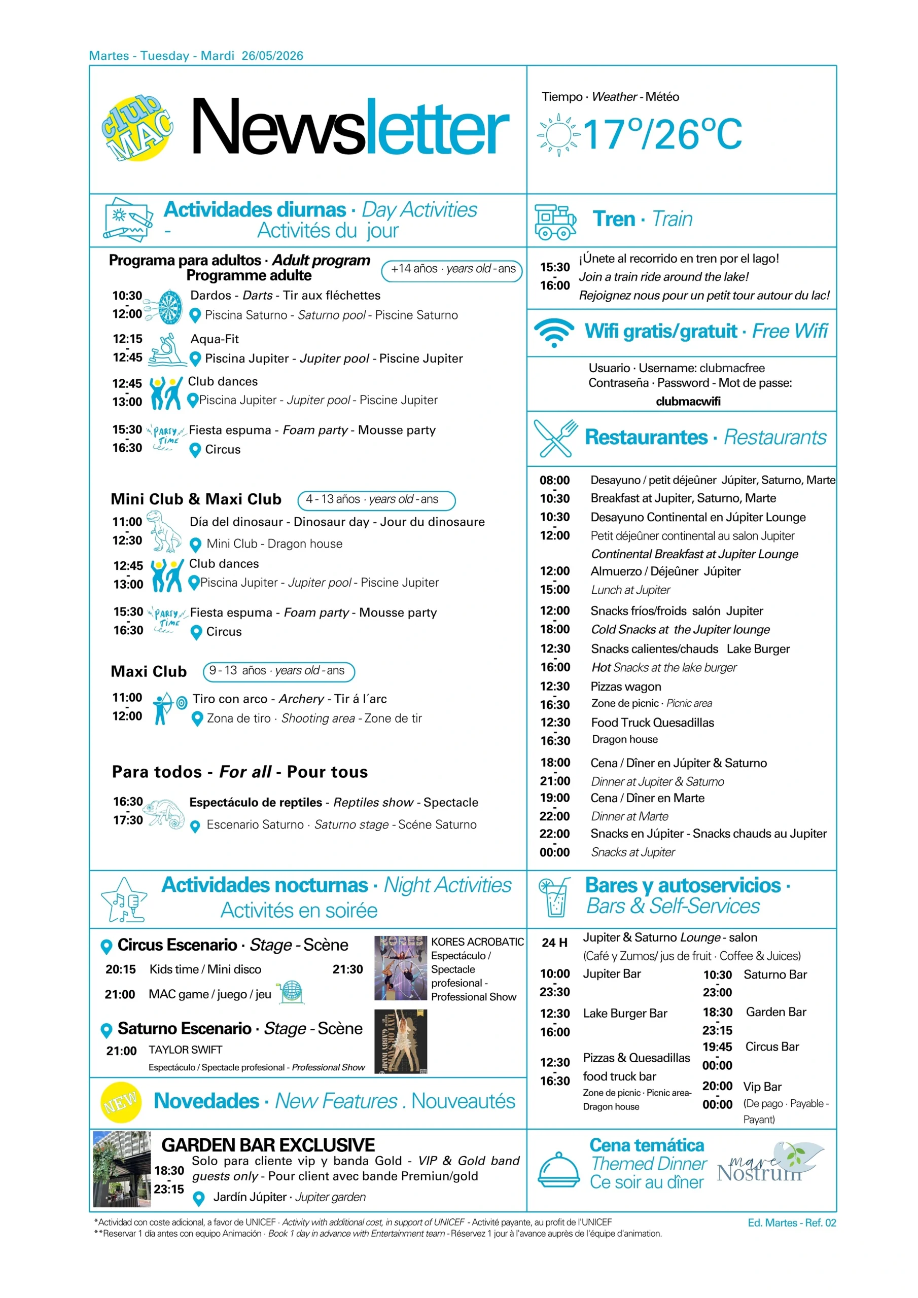 26/05/2026 - Daily Newsletter Clubmac