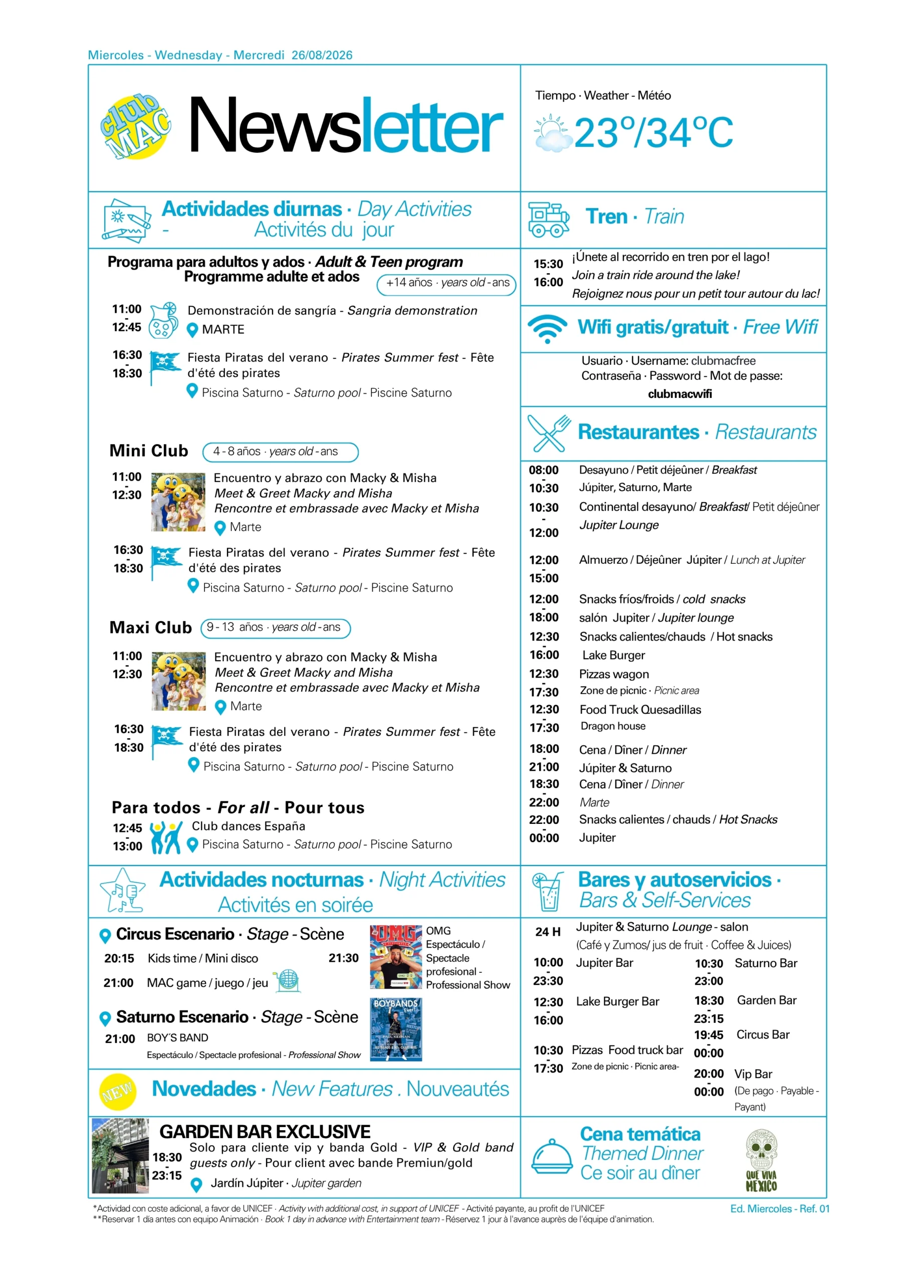 26/08/2026 - Daily Newsletter Clubmac