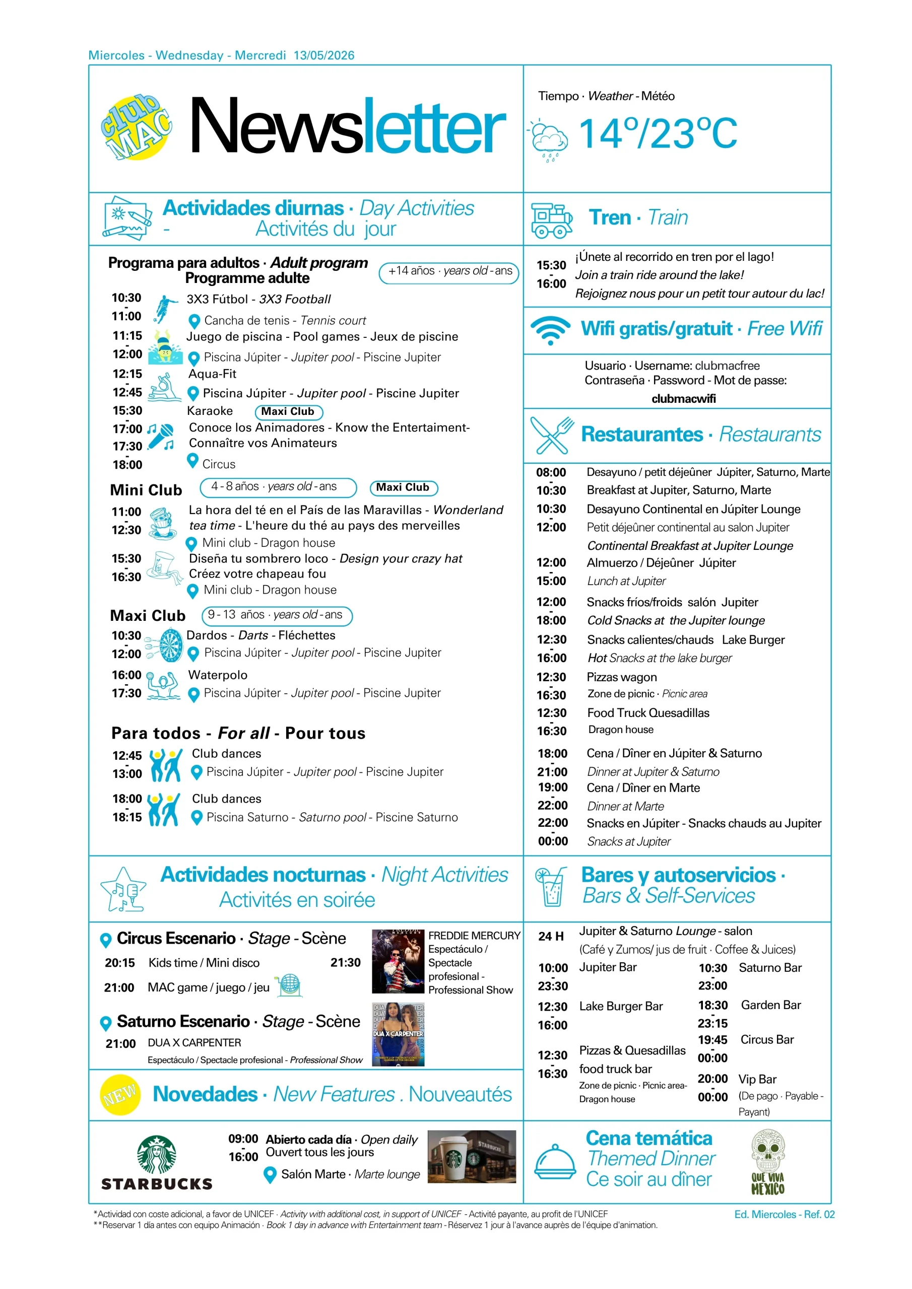13/05/2026 - Daily Newsletter Clubmac