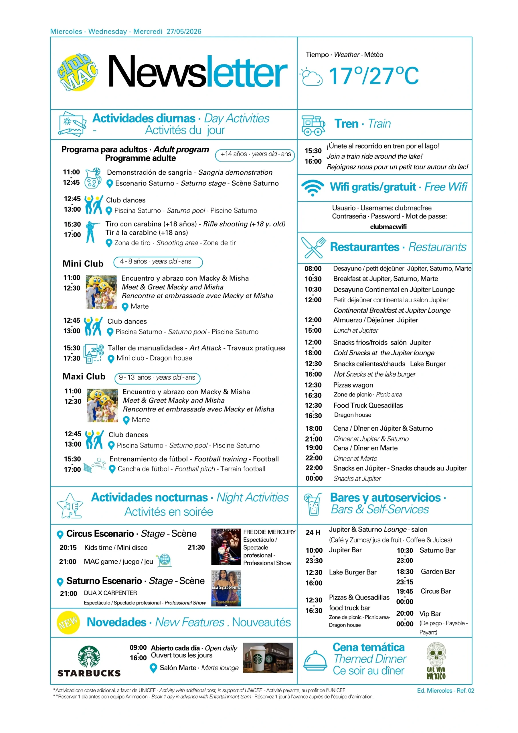 27/05/2026 - Daily Newsletter Clubmac