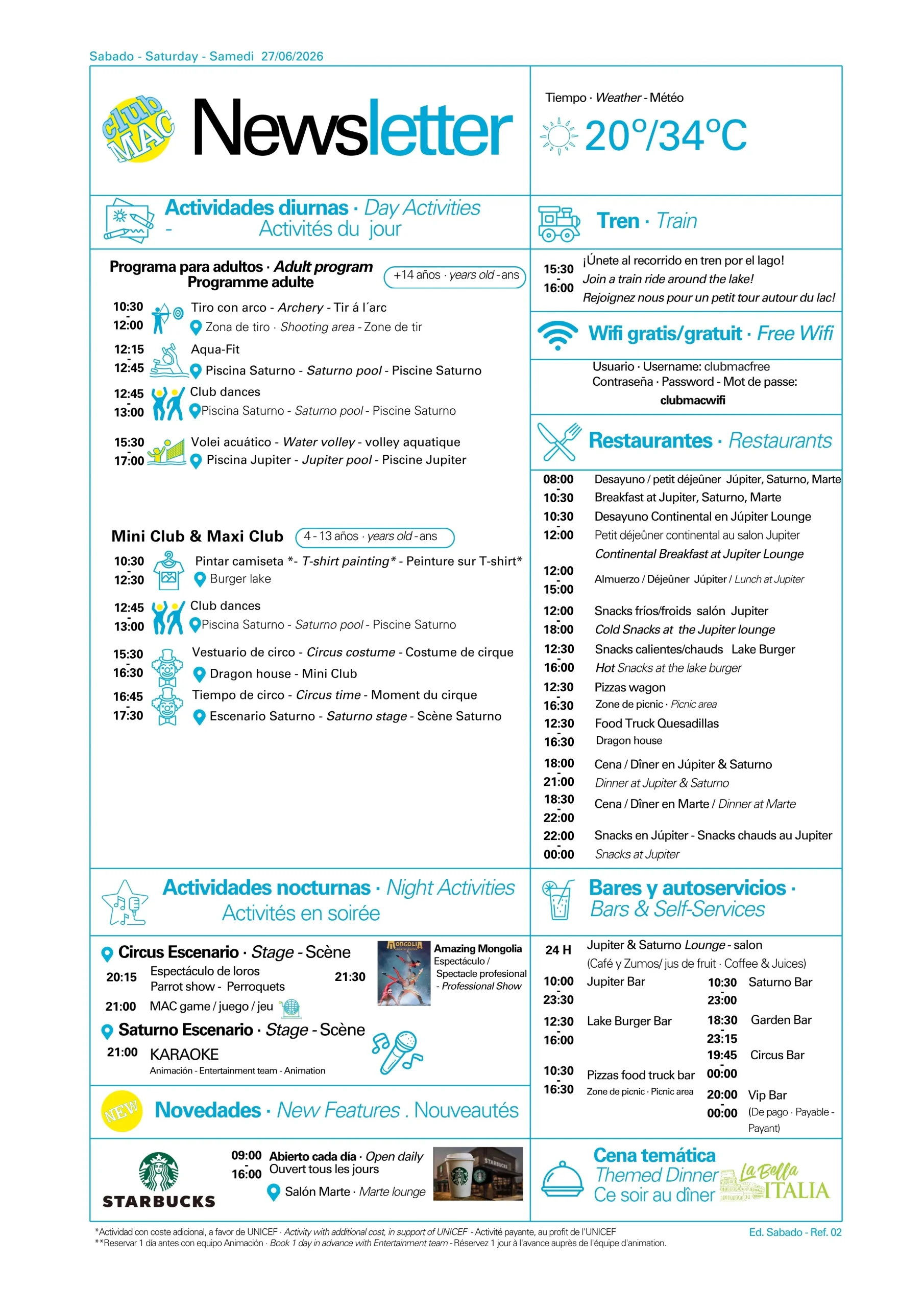 27/06/2026 - Daily Newsletter Clubmac