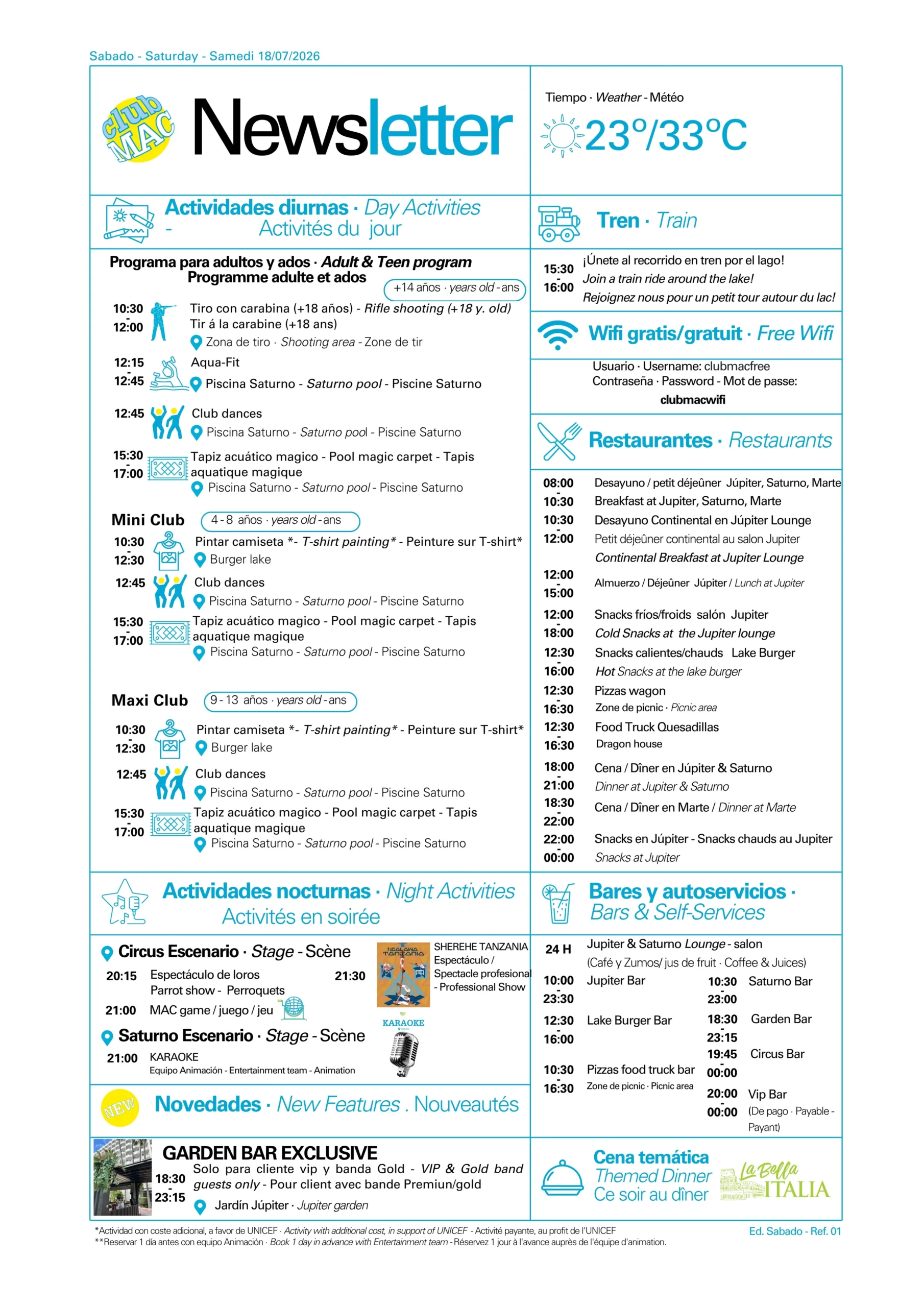 18/07/2026 - Daily Newsletter Clubmac