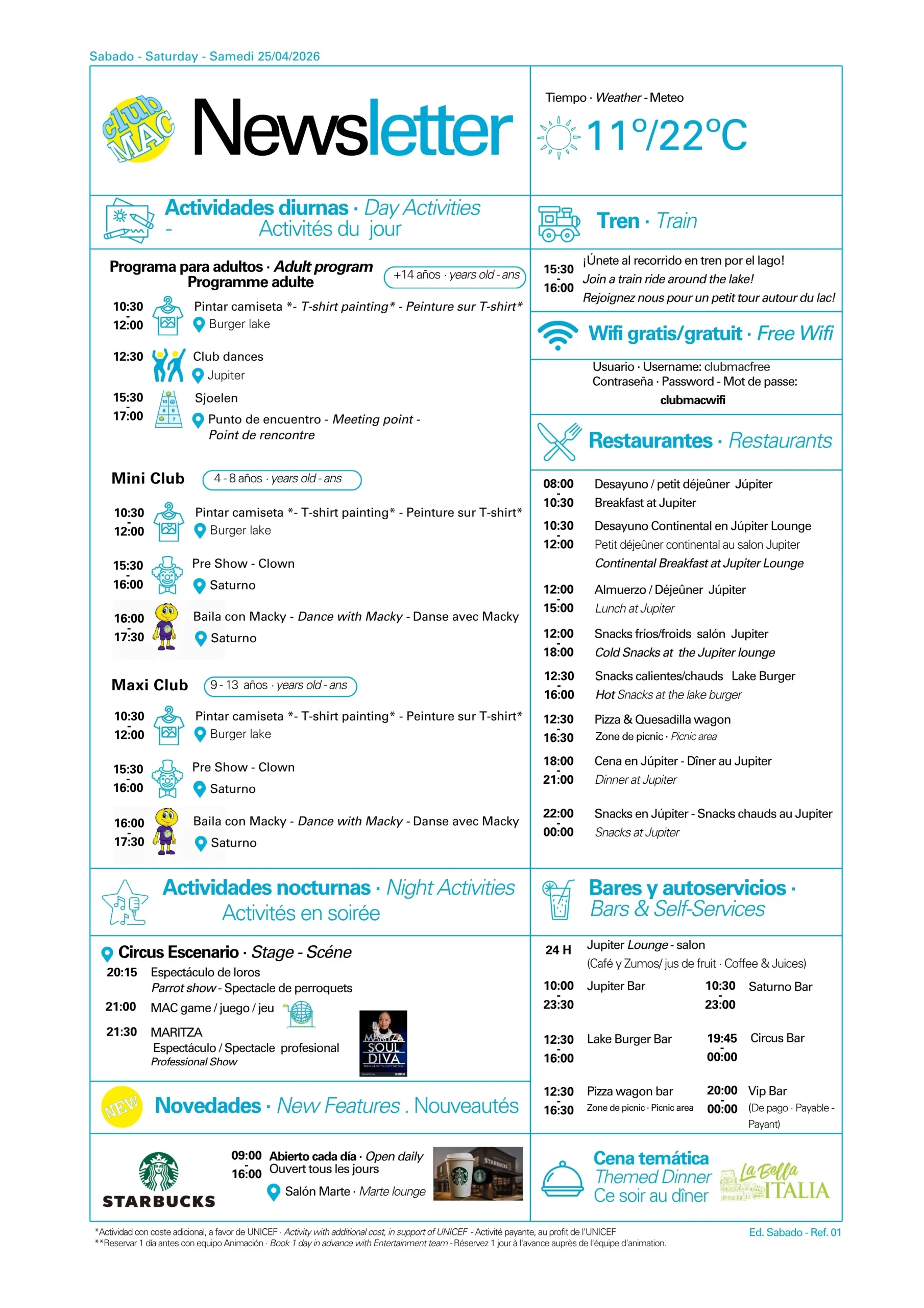 25/04/2026 - Daily Newsletter Clubmac