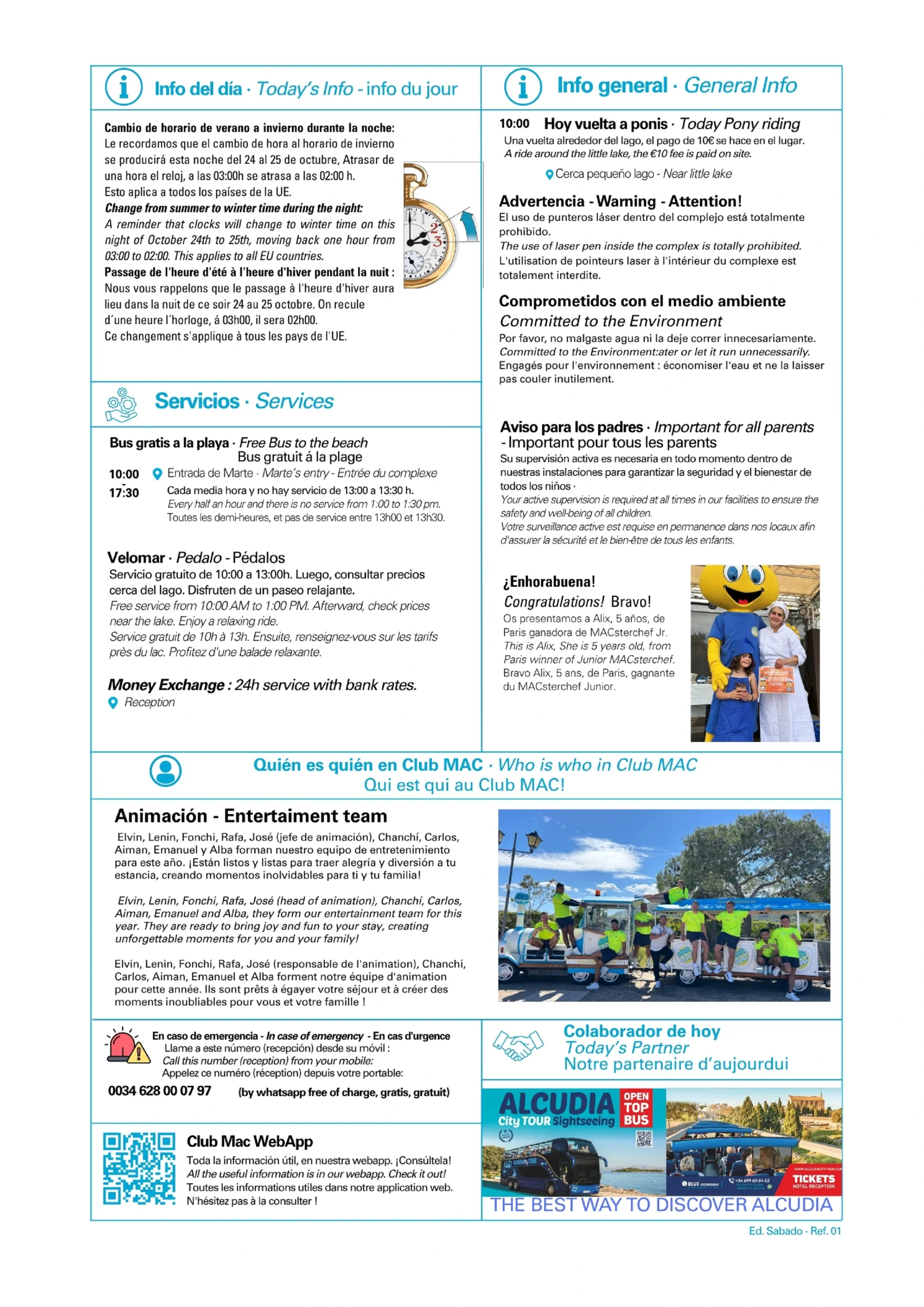 24/10/2026 - Daily Newsletter Clubmac
