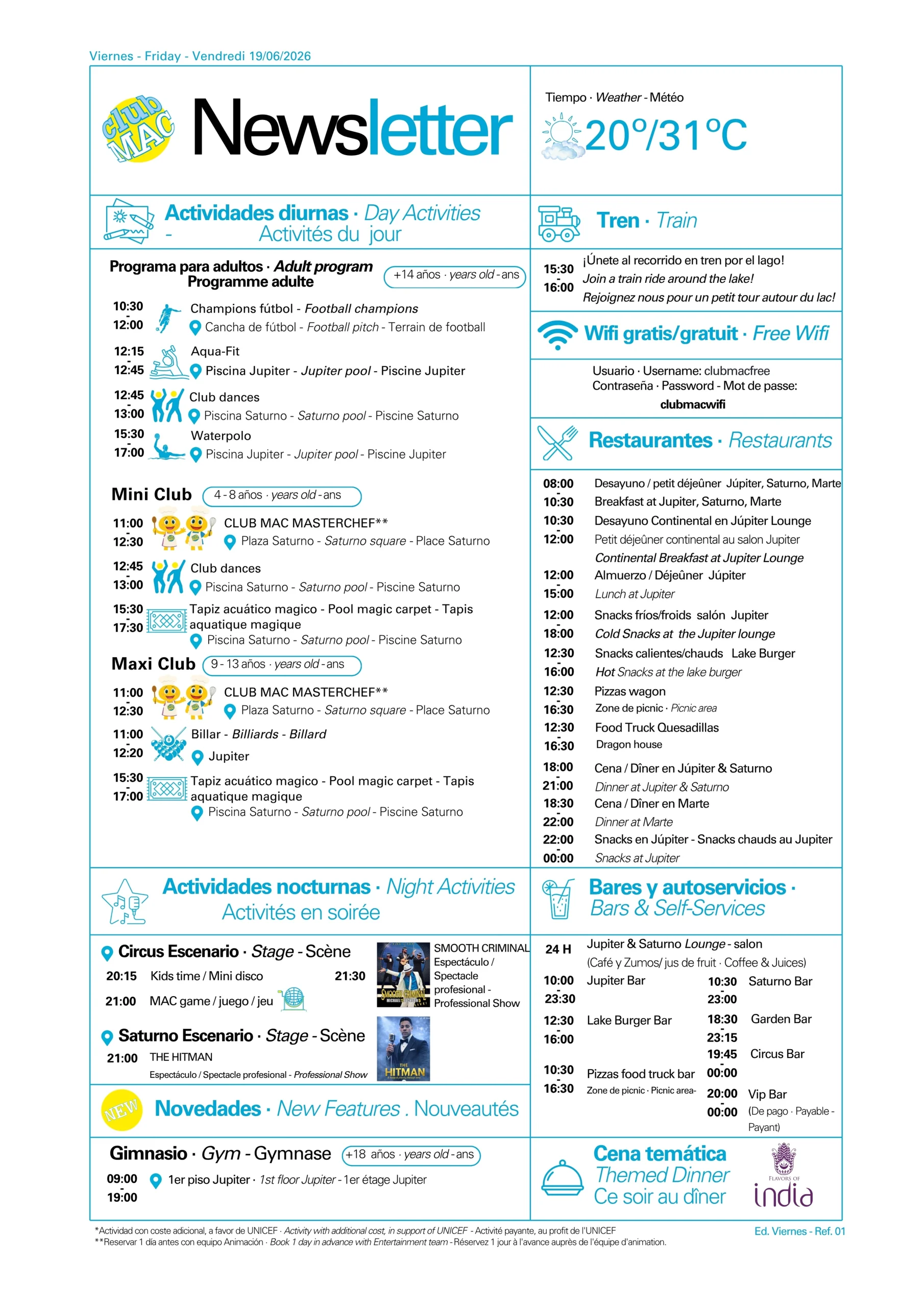 19/06/2026 - Daily Newsletter Clubmac