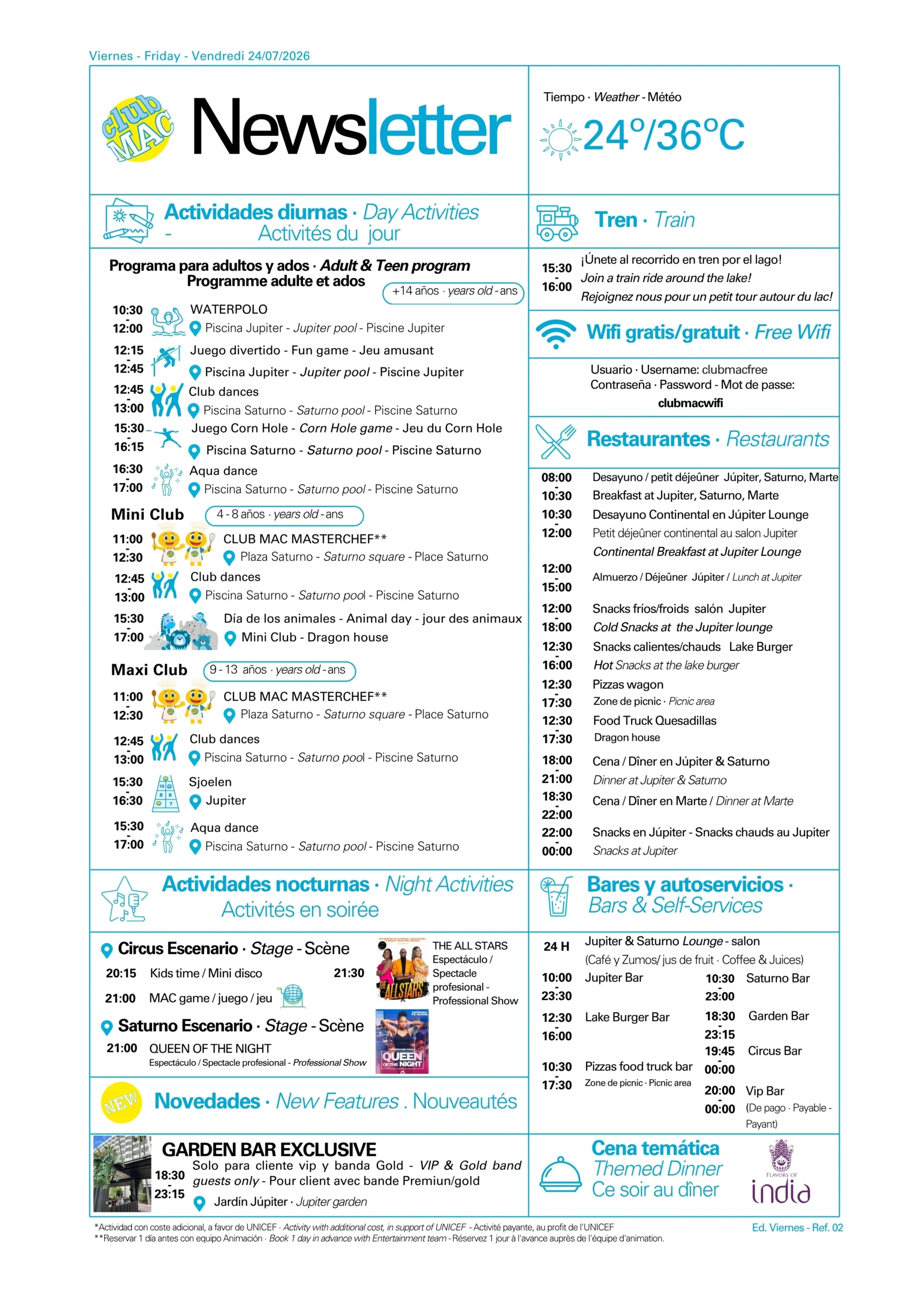 24/07/2026 - Daily Newsletter Clubmac