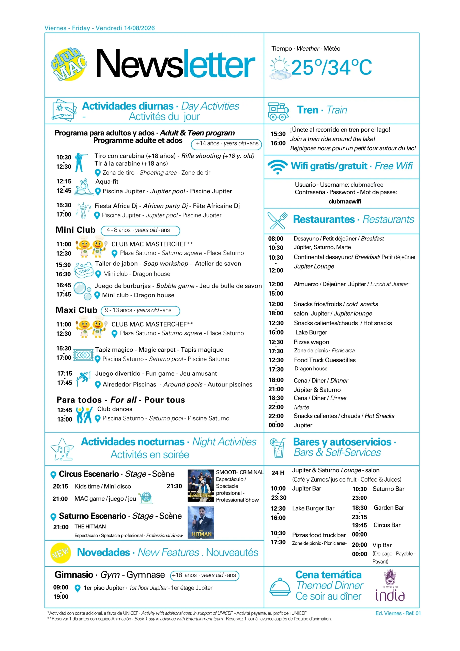 14/08/2026 - Daily Newsletter Clubmac