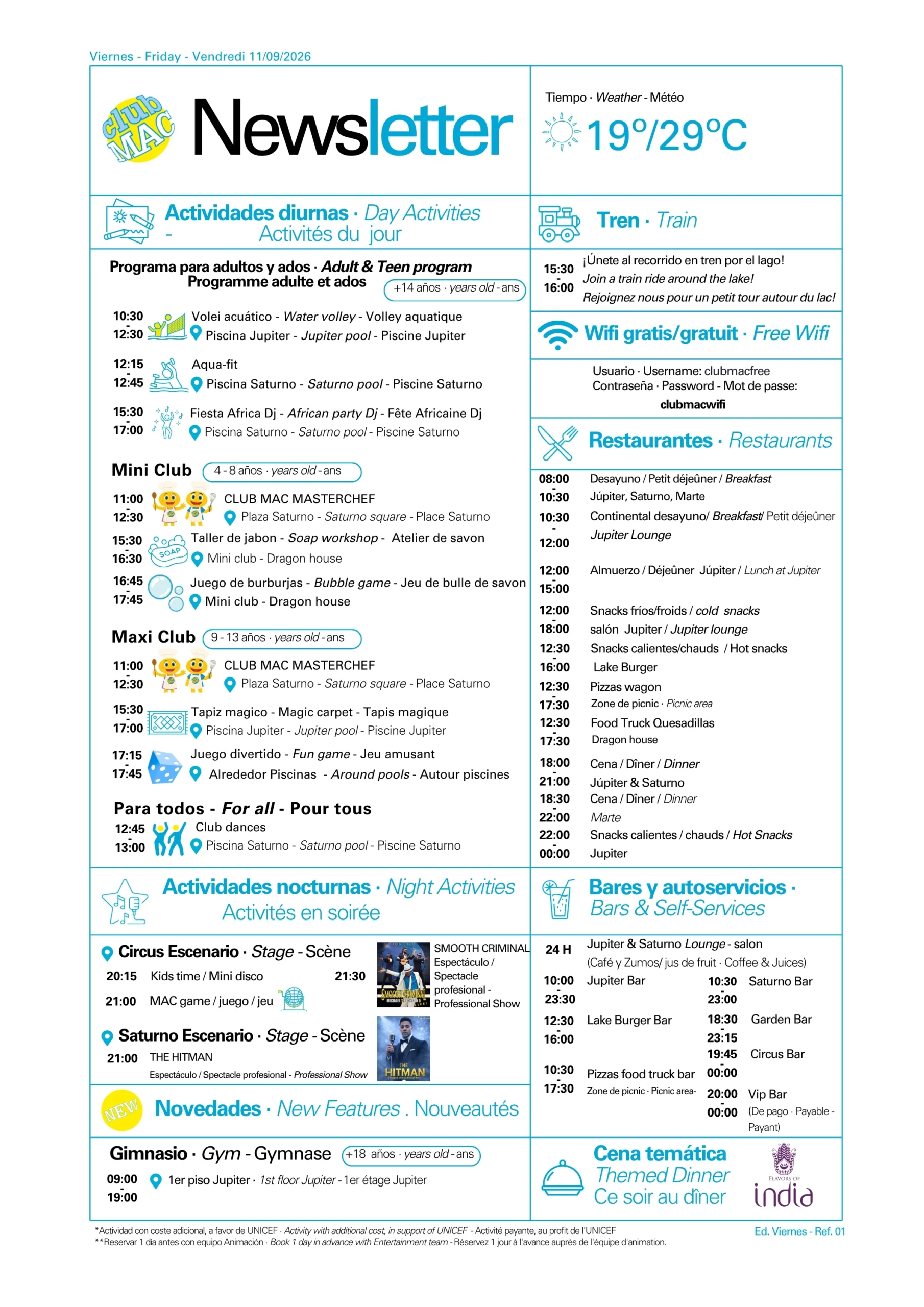 11/09/2026 - Daily Newsletter Clubmac