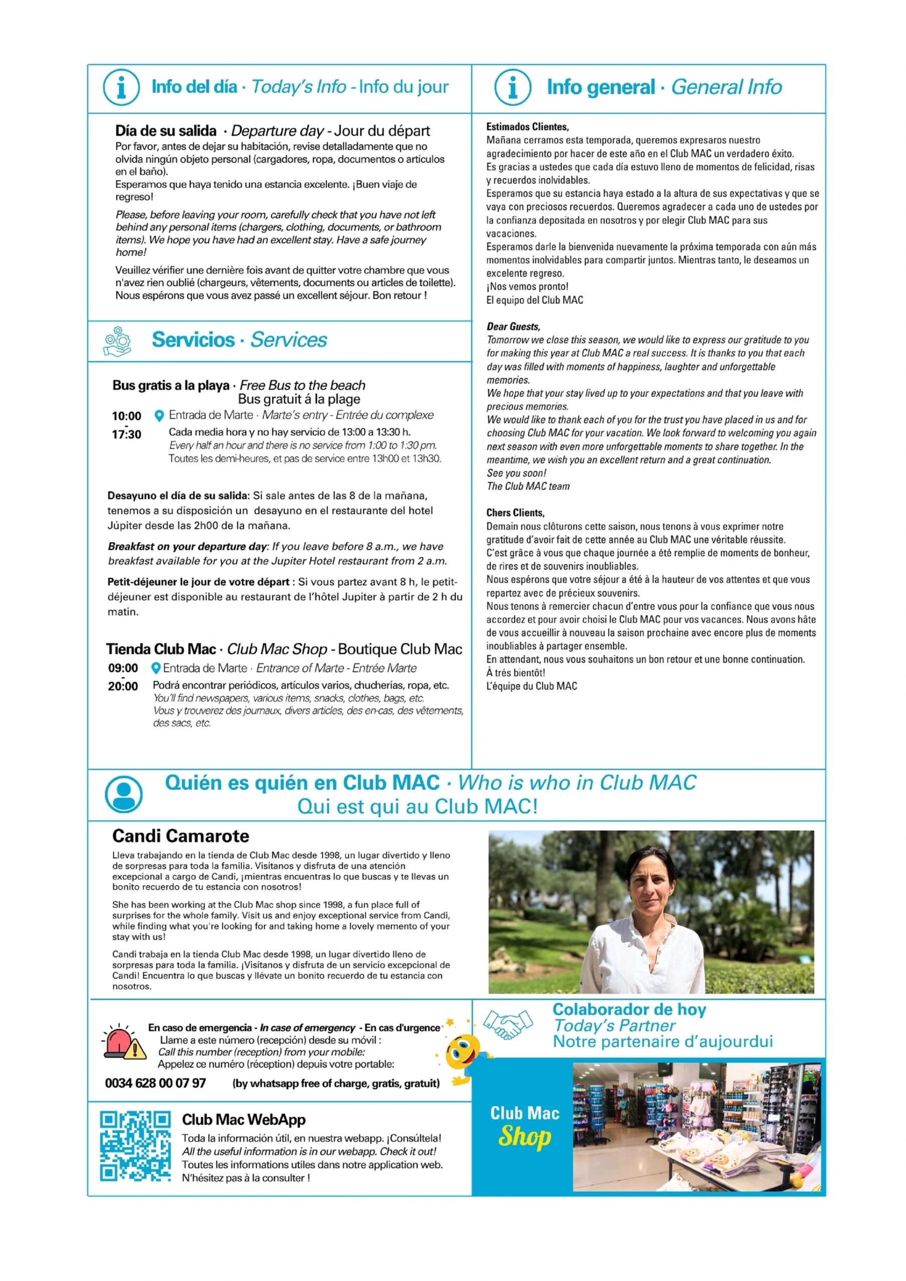 30/10/2026 - Daily Newsletter Clubmac