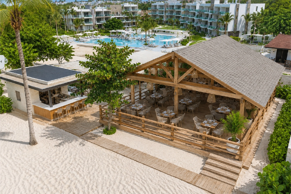 Nacaré Beach Club en Nivia Punta Cana Hotel & Residences