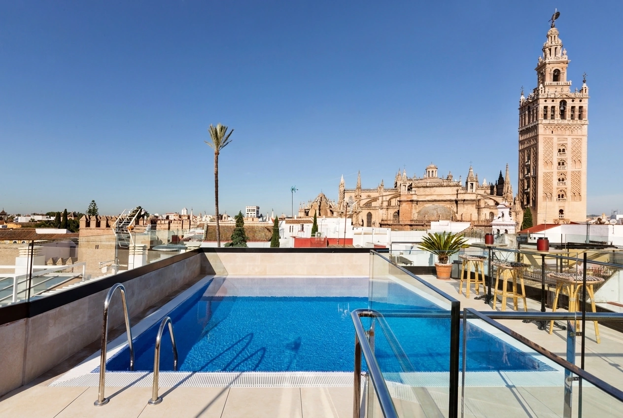 Rooftop Pool - Hotel Casa 1800 Sevilla