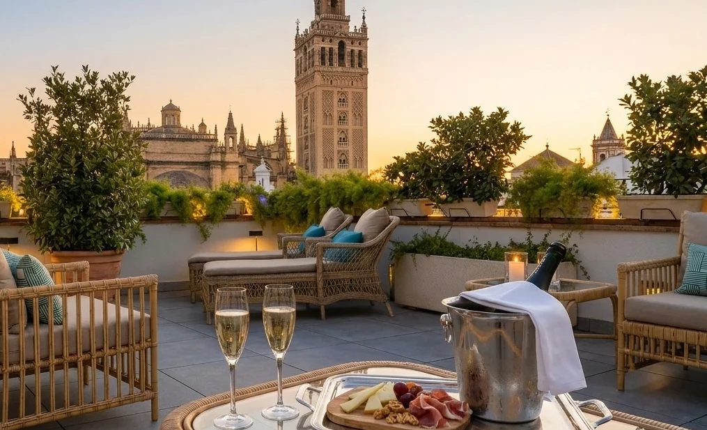 Rooftop Pool - Hotel Casa 1800 Sevilla