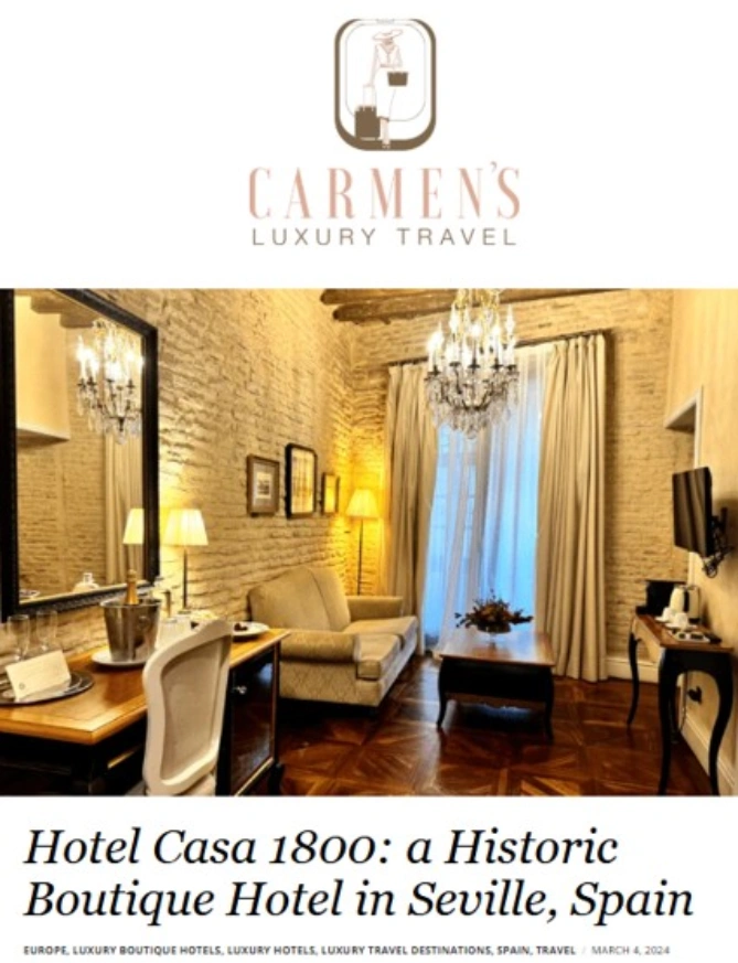 Press - Hotel Casa 1800 Sevilla