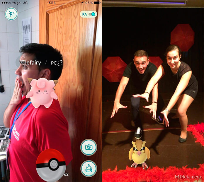 Playa Senator cazando pokémons en el Hotel
