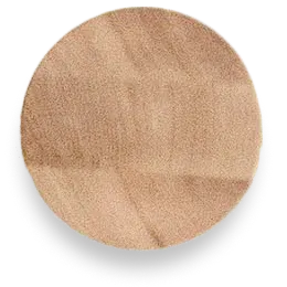 Beige circular compact powder with a soft texture.