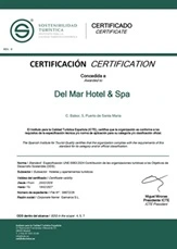 Detalle de habitaci&oacute;n - Del Mar Hotel &amp; Spa