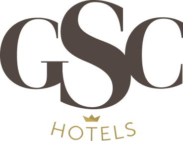 Stylized "GSC Hotels" logo with a crown symbol.